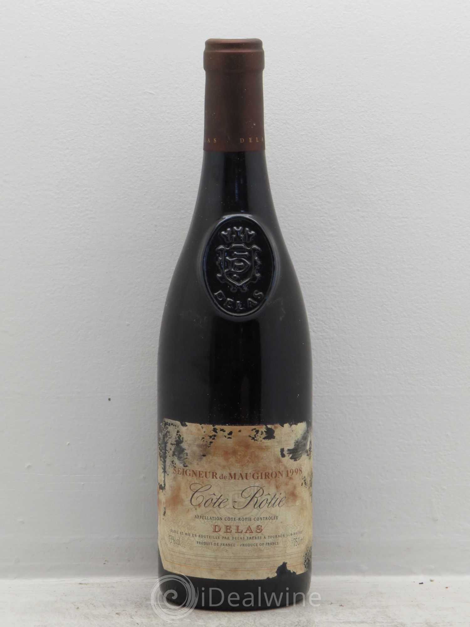 Côte-Rôtie Seigneur de Maugiron Delas Frères 1998 - Lot de 12 bouteilles - 0