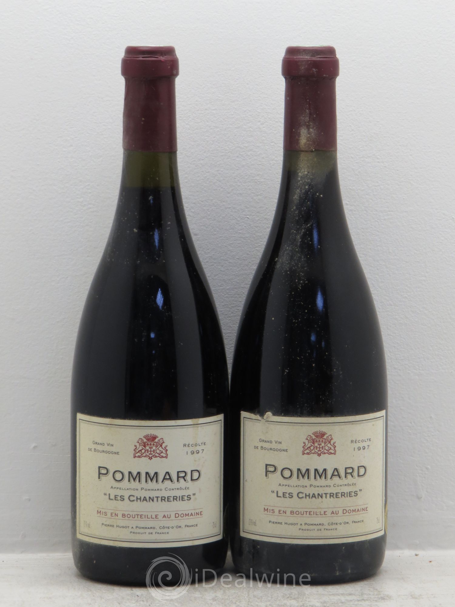 Pommard Les Chantrerie Pierre Hugot 1997 - Posten von 2 Flaschen - 0