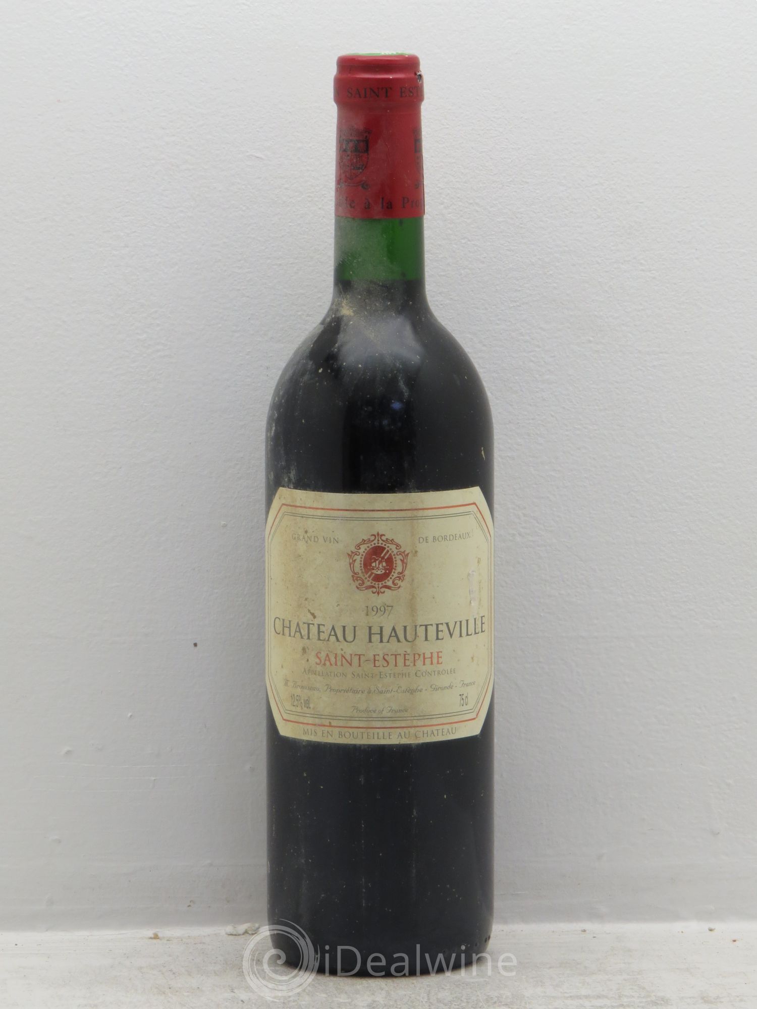 Saint-Estèphe Château Hauteville 1997 - Posten von 1 Flasche - 0