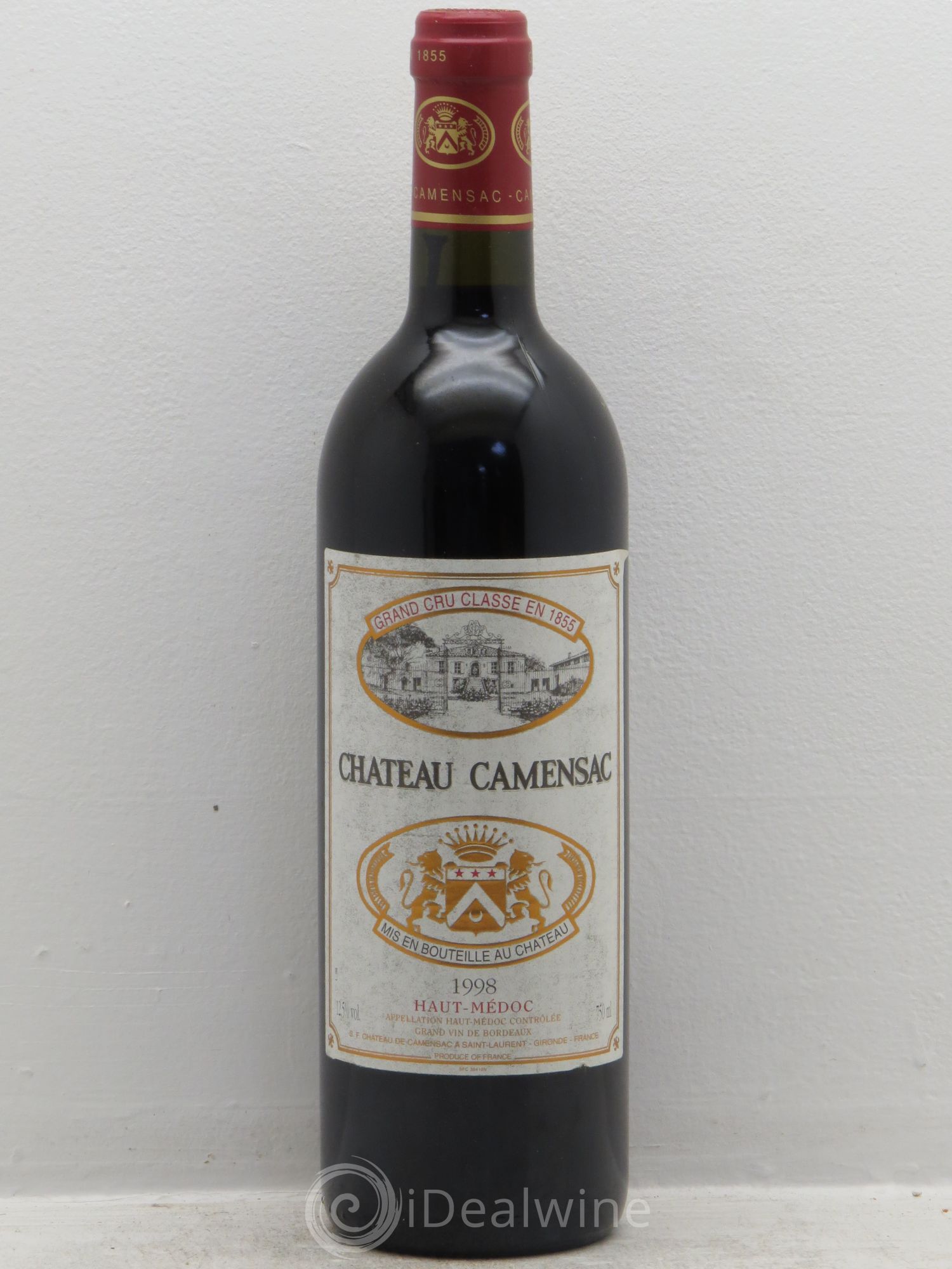 Château Camensac 5ème Grand Cru Classé 1998 - Lot de 6 bouteilles - 0