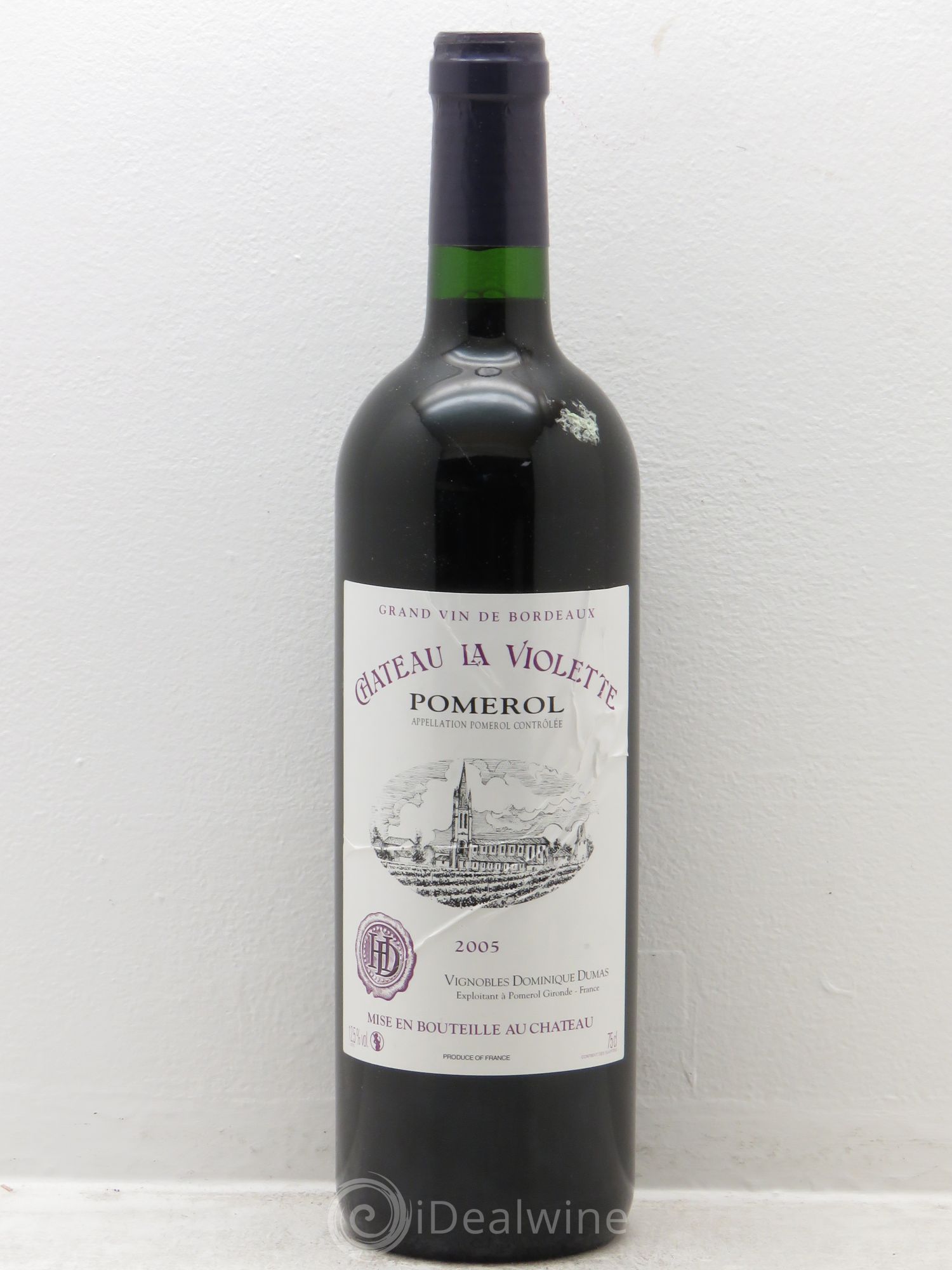 Château la Violette 2005 - Lot de 1 bouteille - 0