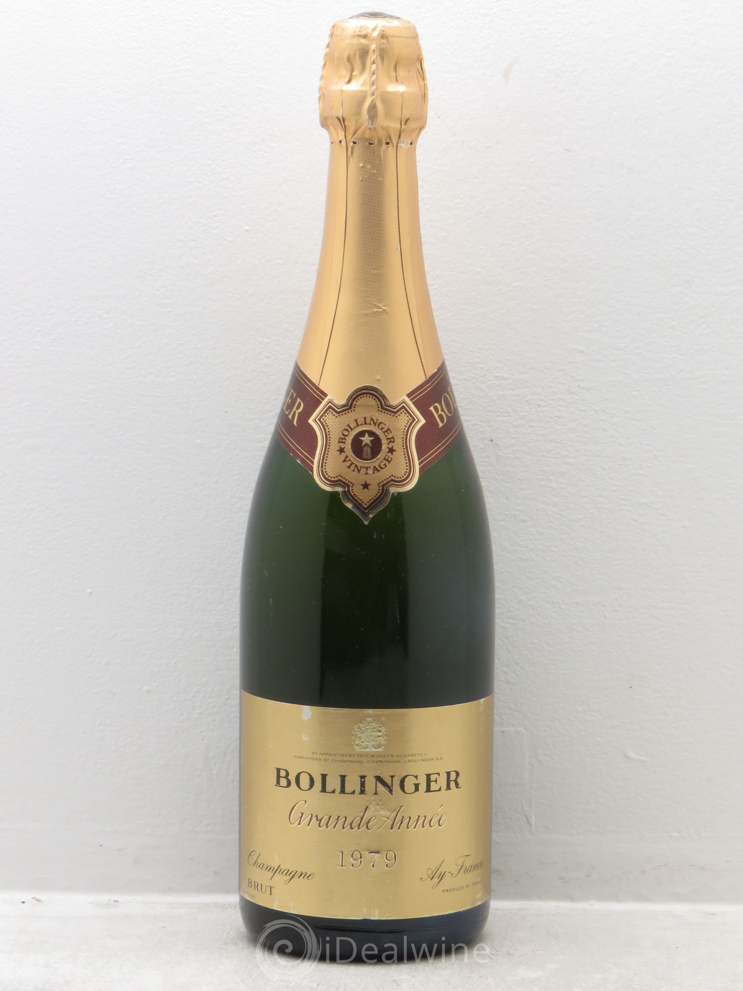 La Grande Année Brut Bollinger 1979 - Lot de 1 bouteille - 0