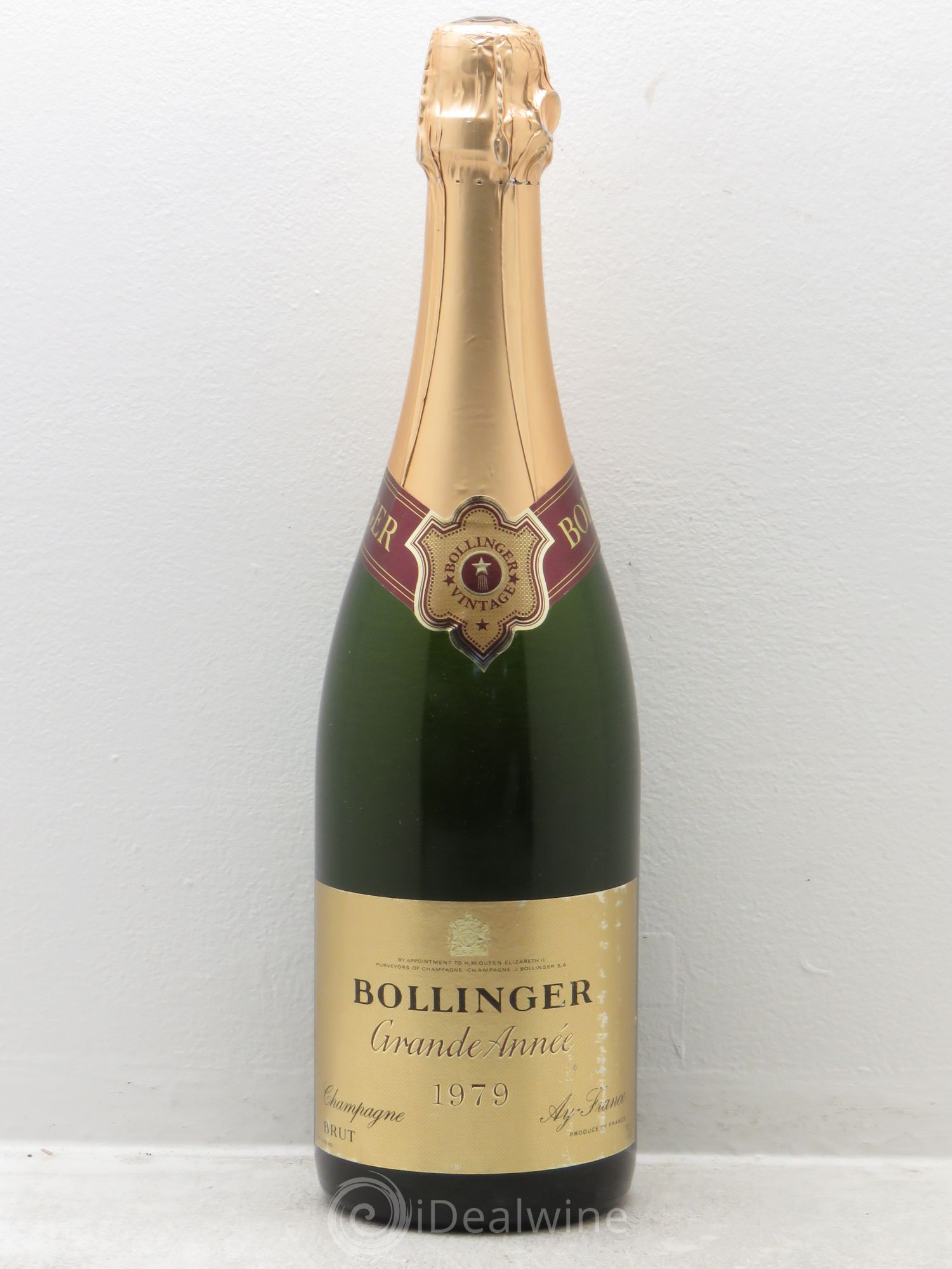 La Grande Année Brut Bollinger 1979 - Lot de 1 bouteille - 0