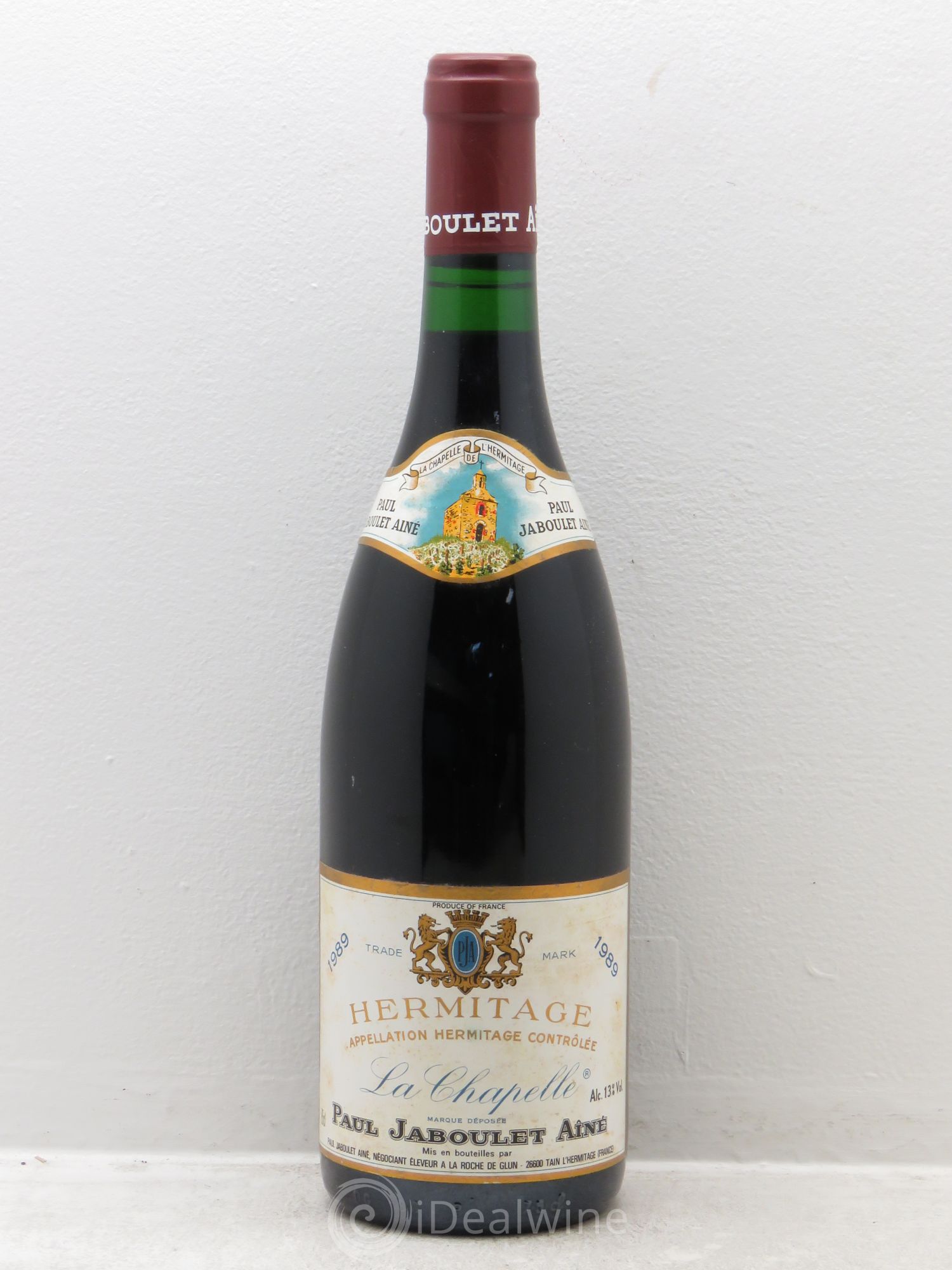 Hermitage La Chapelle Paul Jaboulet Ainé 1989 - Lot de 1 bouteille - 0