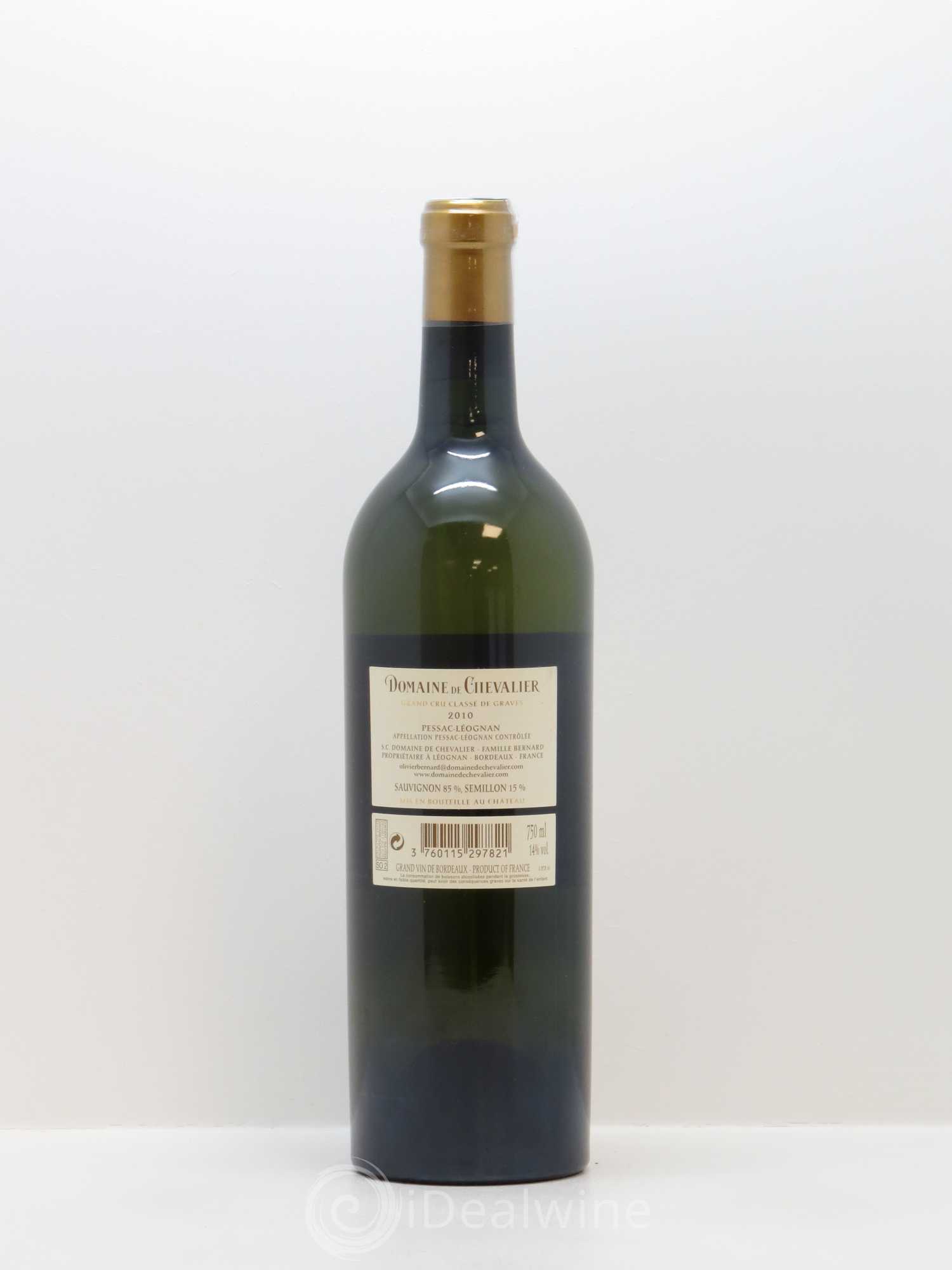 Domaine de Chevalier Cru Classé de Graves 2010 - Lot de 1 bouteille - 1