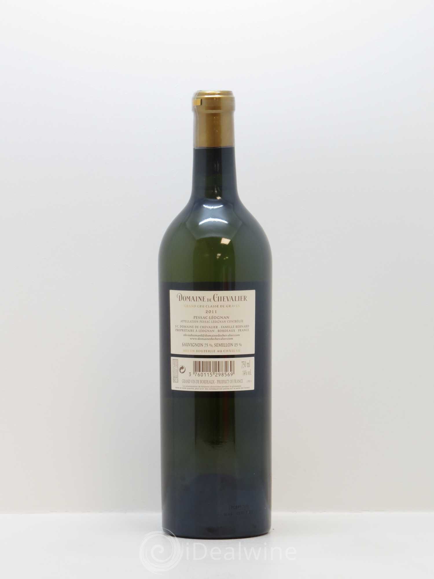 Domaine de Chevalier Cru Classé de Graves 2011 - Lot de 1 bouteille - 1