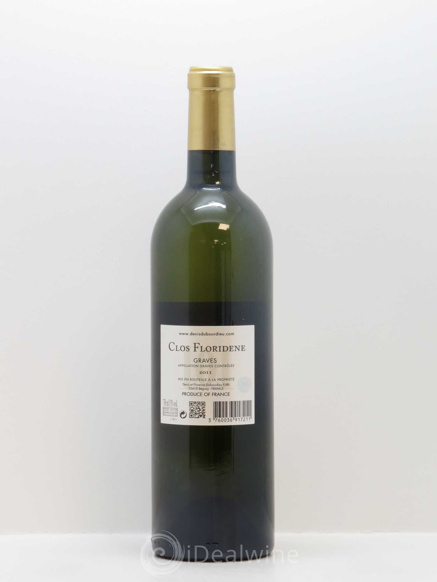 Clos Floridène 2011 - Lot de 1 bouteille - 1