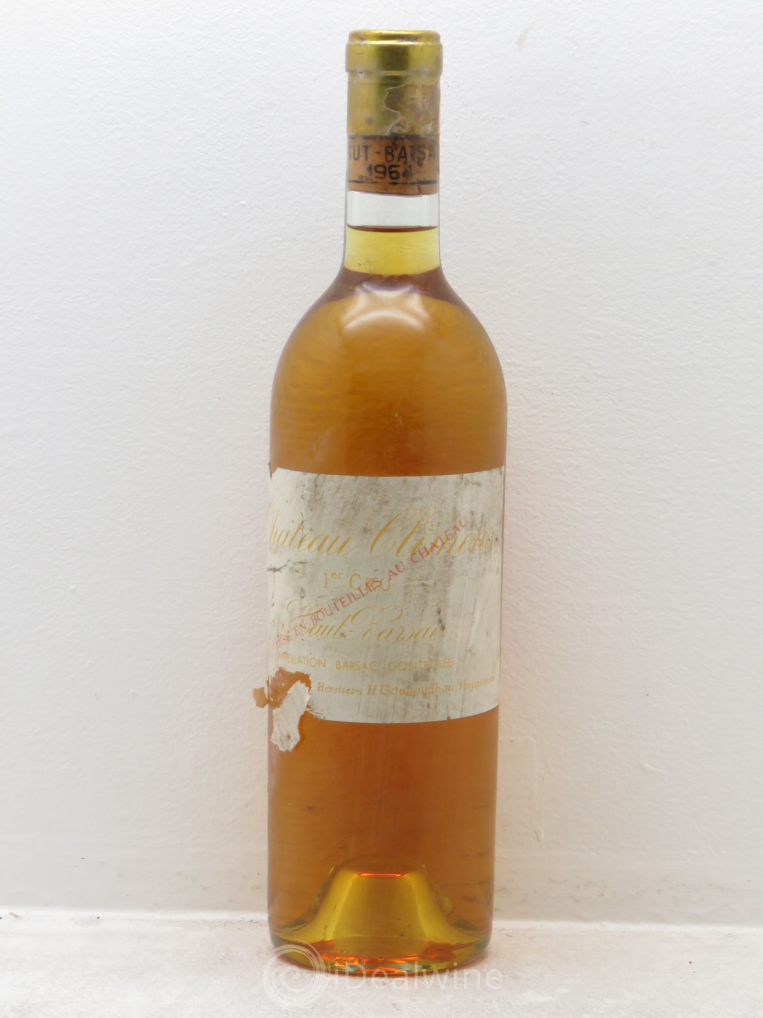 Château Climens 1er Grand Cru Classé 1964 - Lotto di 1 bottiglia - 0