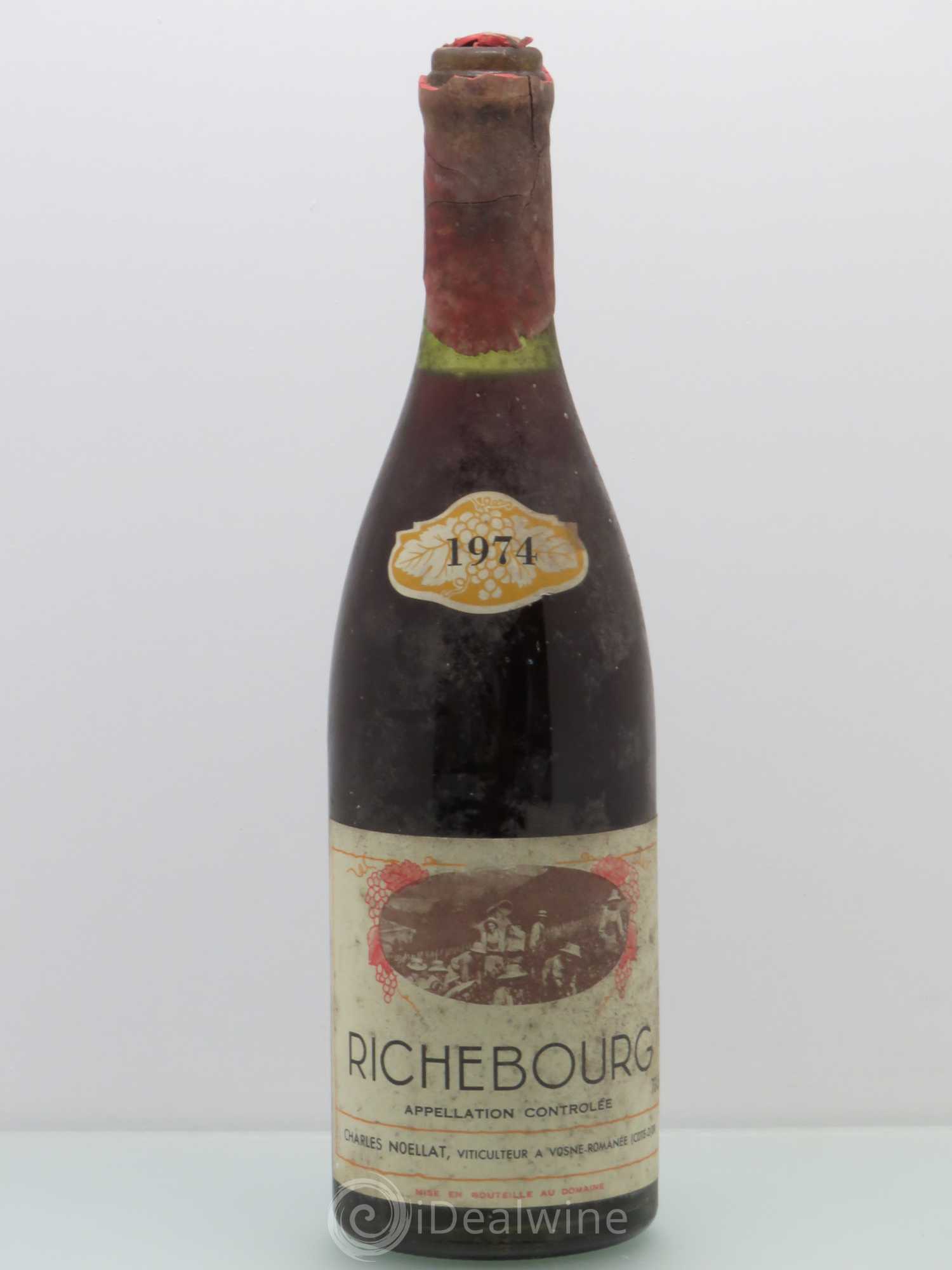 Richebourg Grand Cru Charles Noëllat 1974 - Lot de 1 bouteille - 0