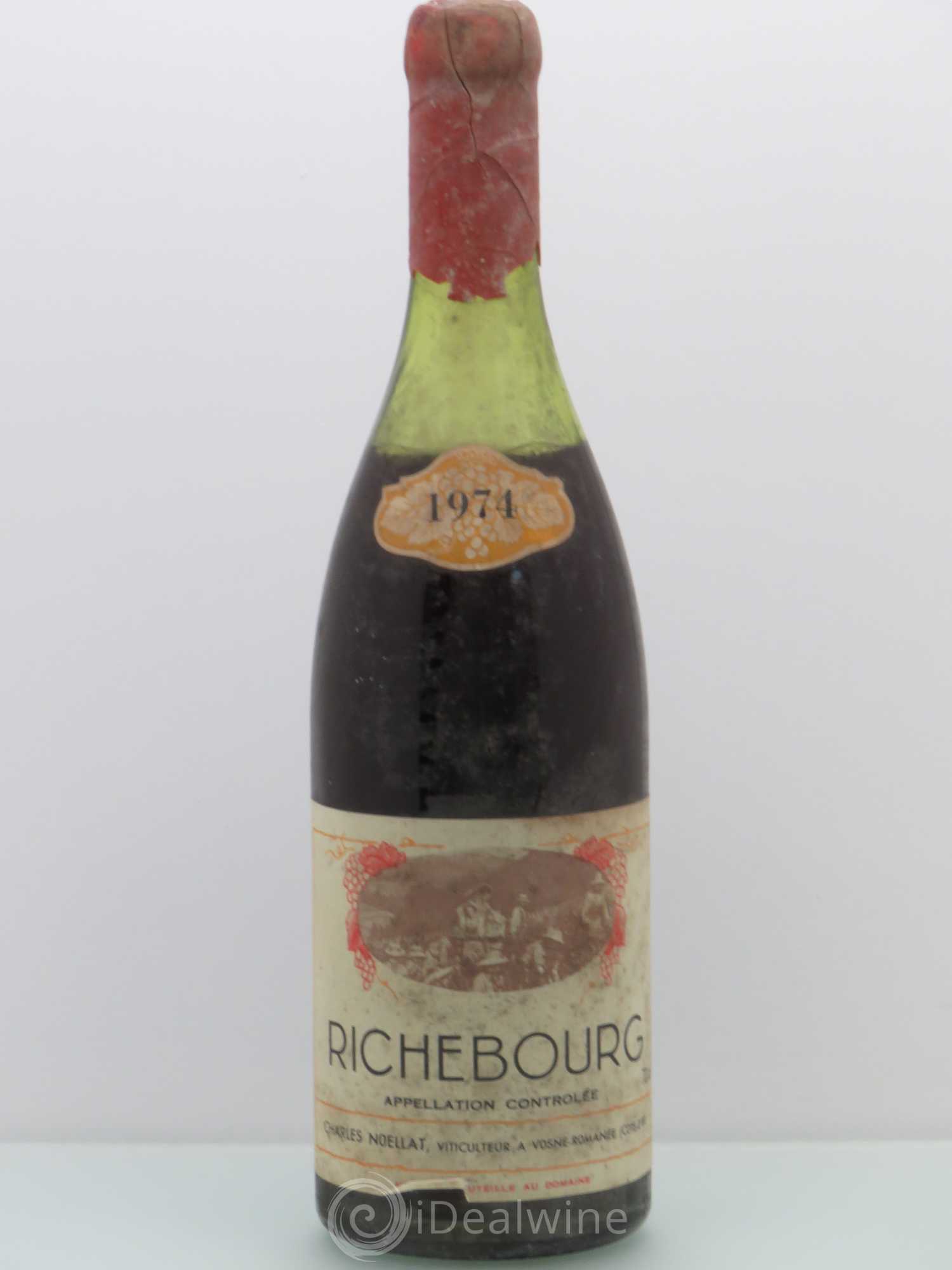 Richebourg Grand Cru Charles Noëllat 1974 - Lot de 1 bouteille - 0