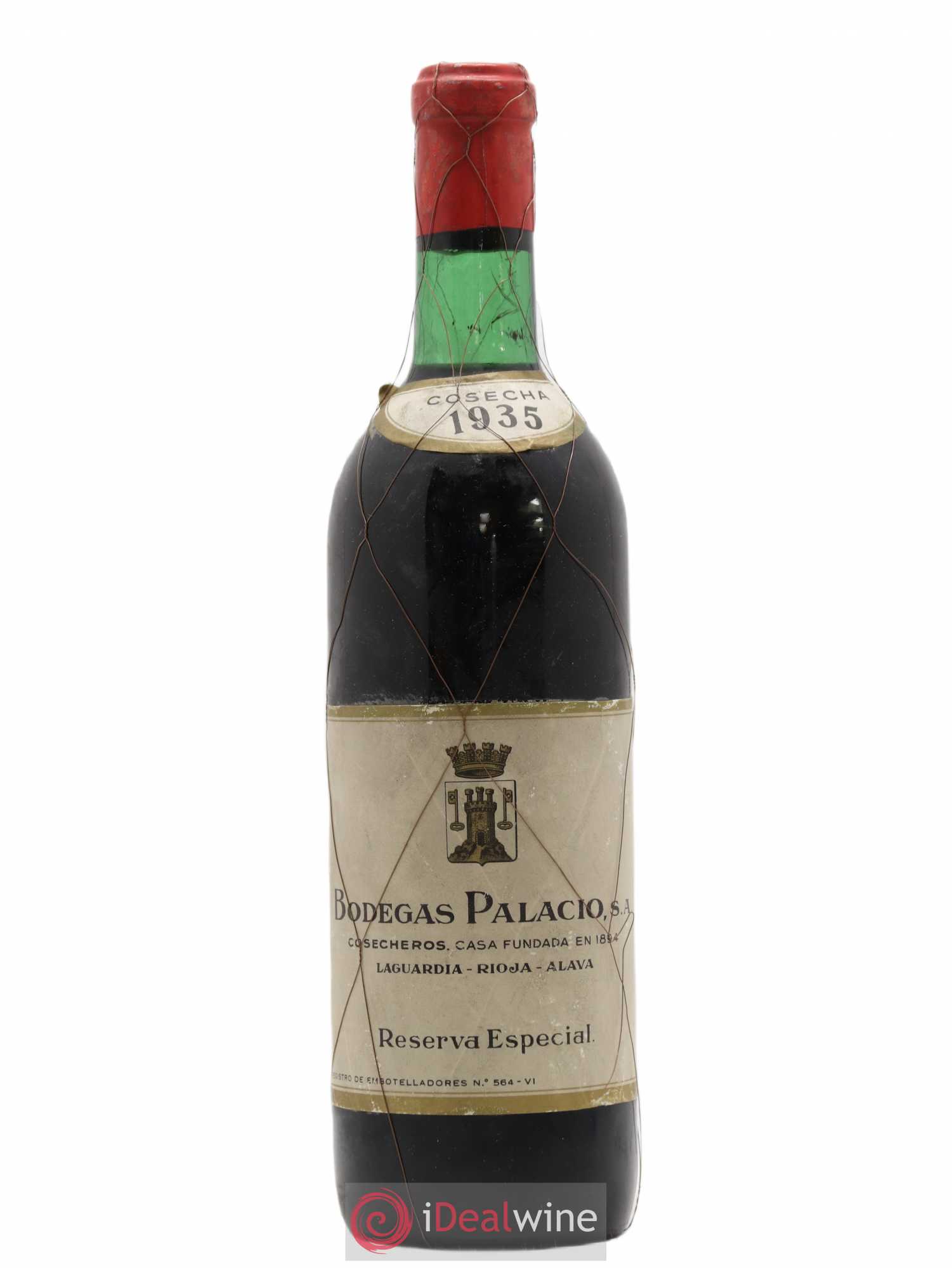 Rioja DOCA Bodegas Palacio La Guardia Alava Reserva Especial 1935 - Posten von 1 Flasche - 0
