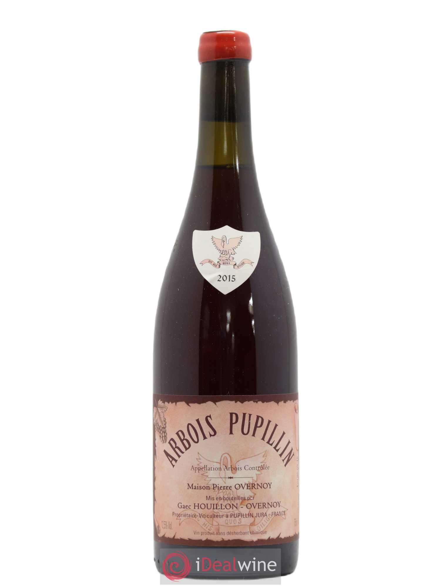 Arbois-Pupillin Poulsard (cire rouge) Overnoy-Houillon (Domaine) 2015 - Lot de 1 bouteille - 0