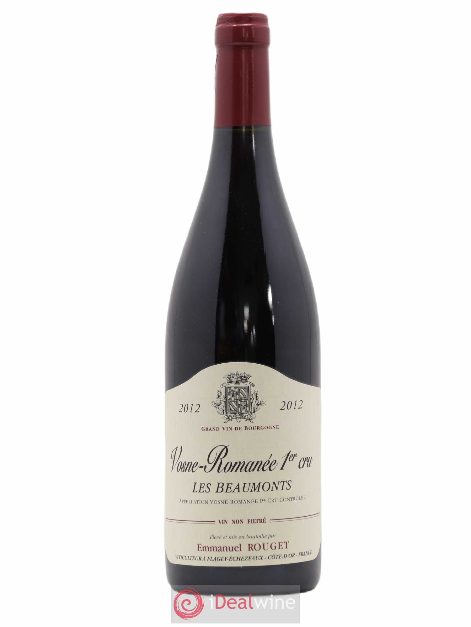 Vosne-Romanée 1er Cru Les Beaumonts Emmanuel Rouget 2012 - Lot de 1 bouteille - 0