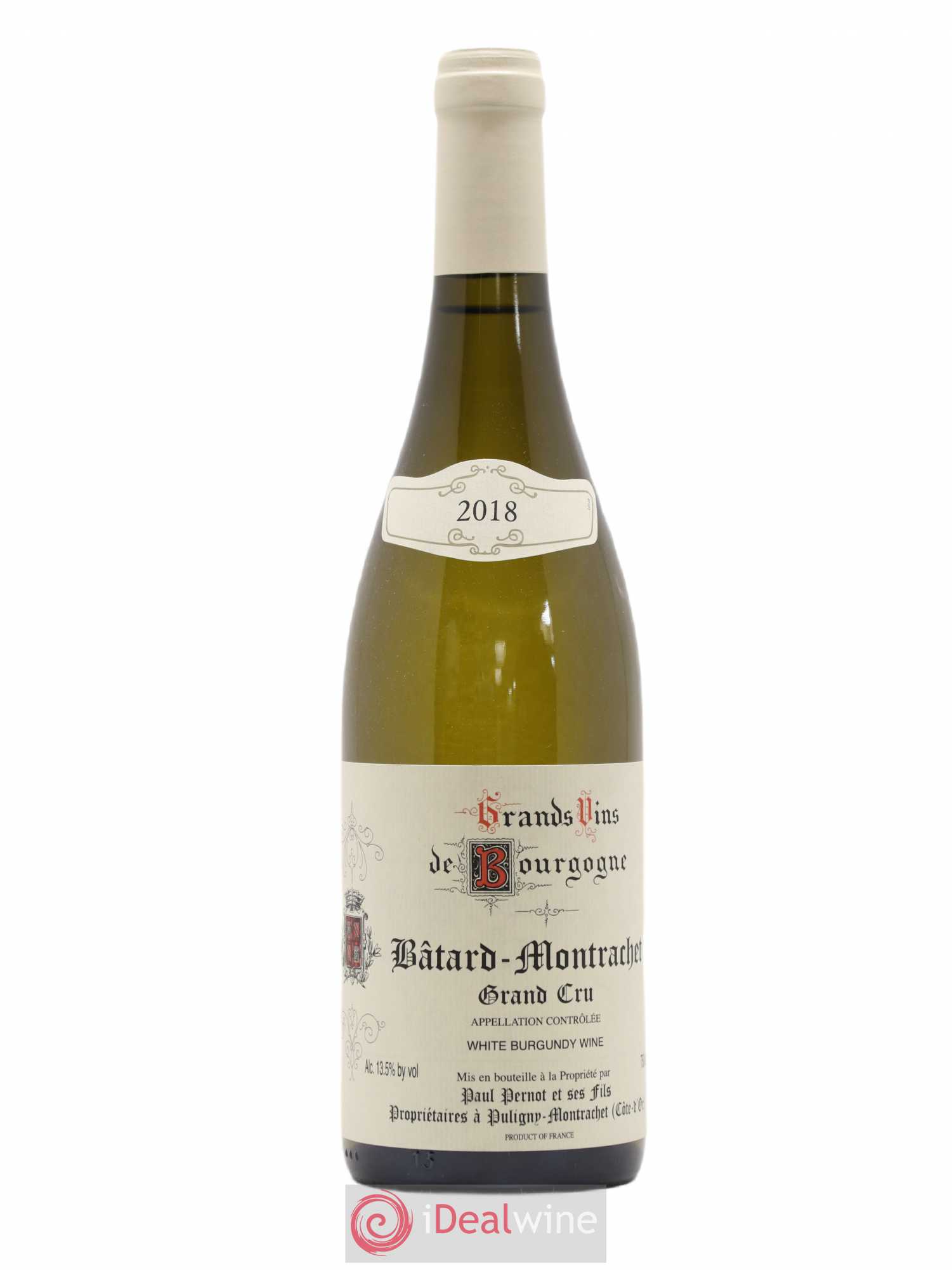 Bienvenues-Bâtard-Montrachet Grand Cru Paul Pernot (sans prix de réserve) 2018 - Posten von 1 Flasche - 0