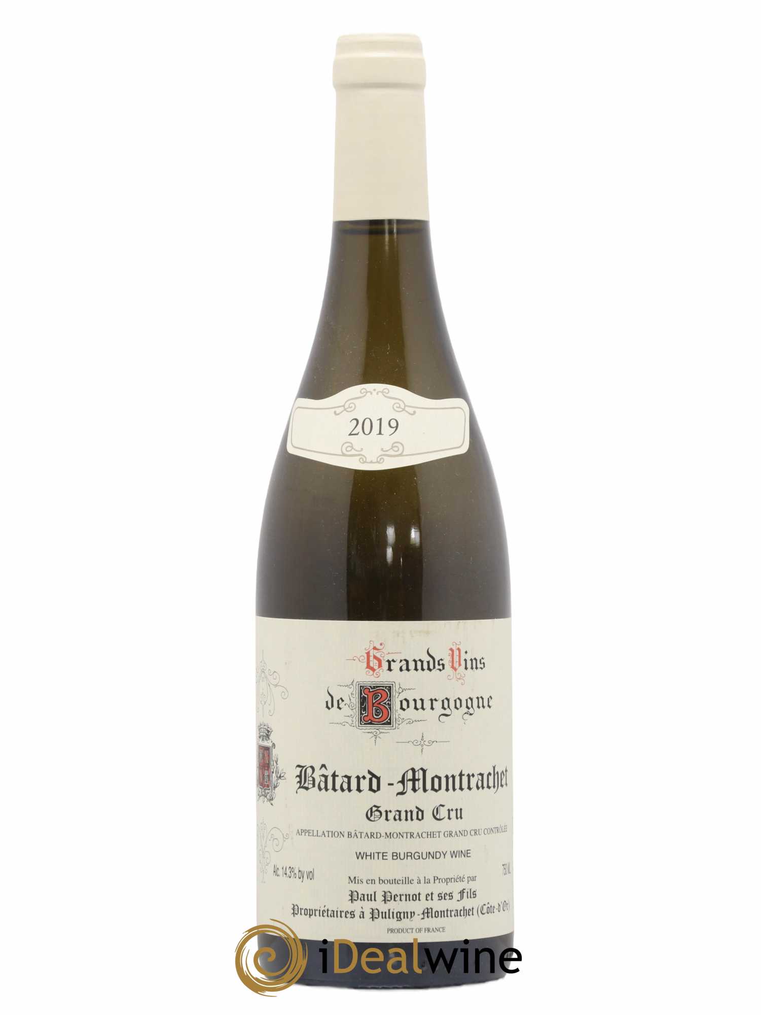Bâtard-Montrachet Grand Cru Paul Pernot 2019 - Lot de 1 bouteille - 0