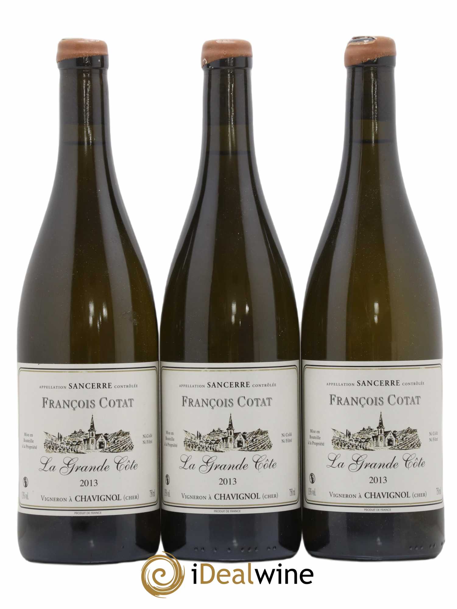 Sancerre La Grande Côte François Cotat 2013 - Lot de 3 bouteilles - 0