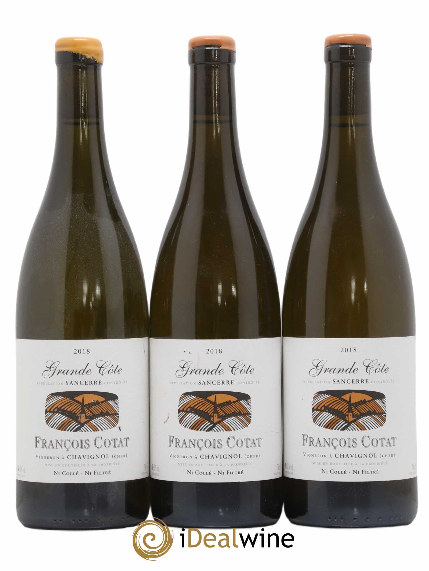Sancerre La Grande Côte François Cotat 2018 - Lot de 3 bouteilles - 0