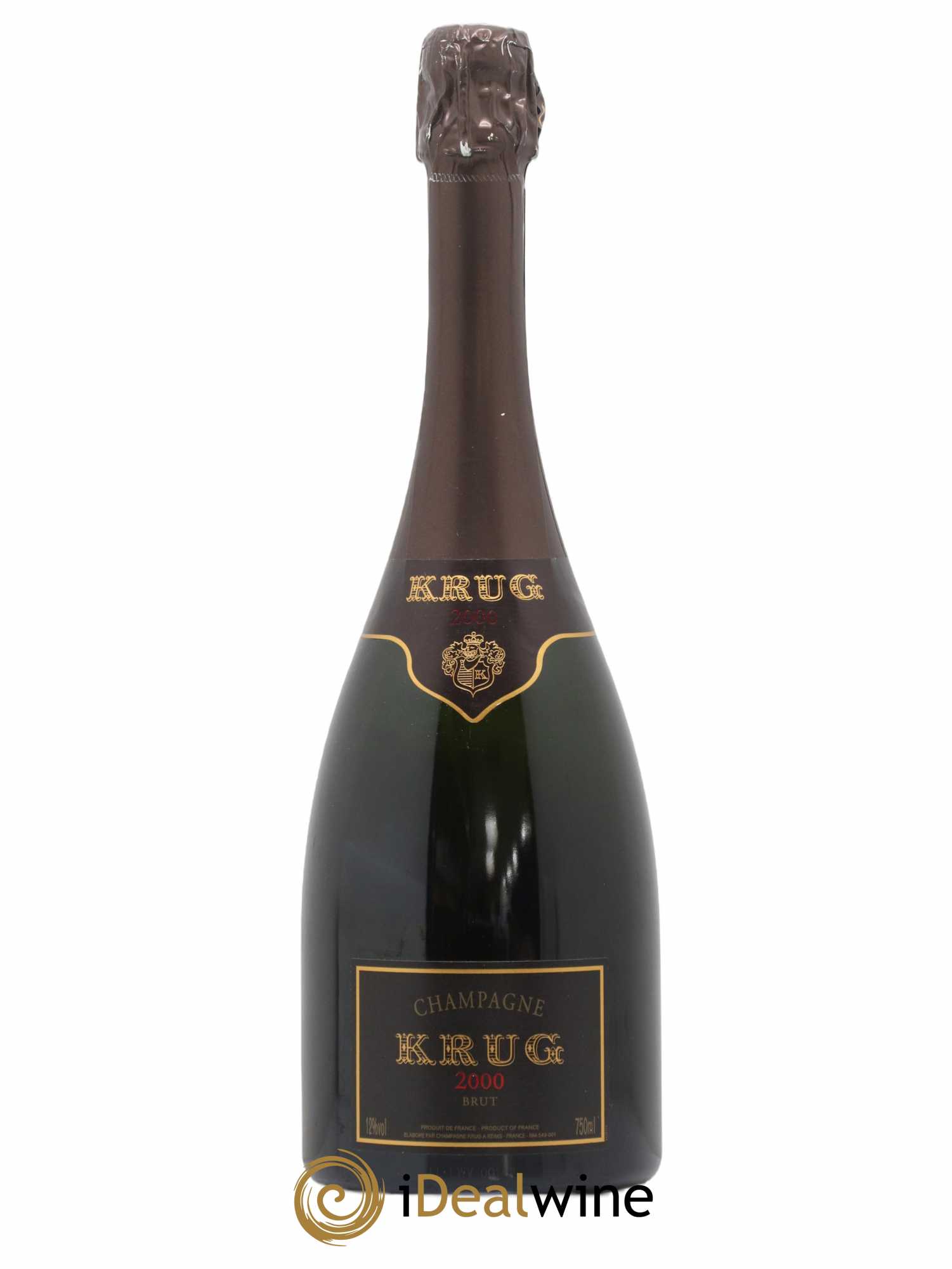 Vintage Krug 2000 - Lot de 1 bouteille - 0