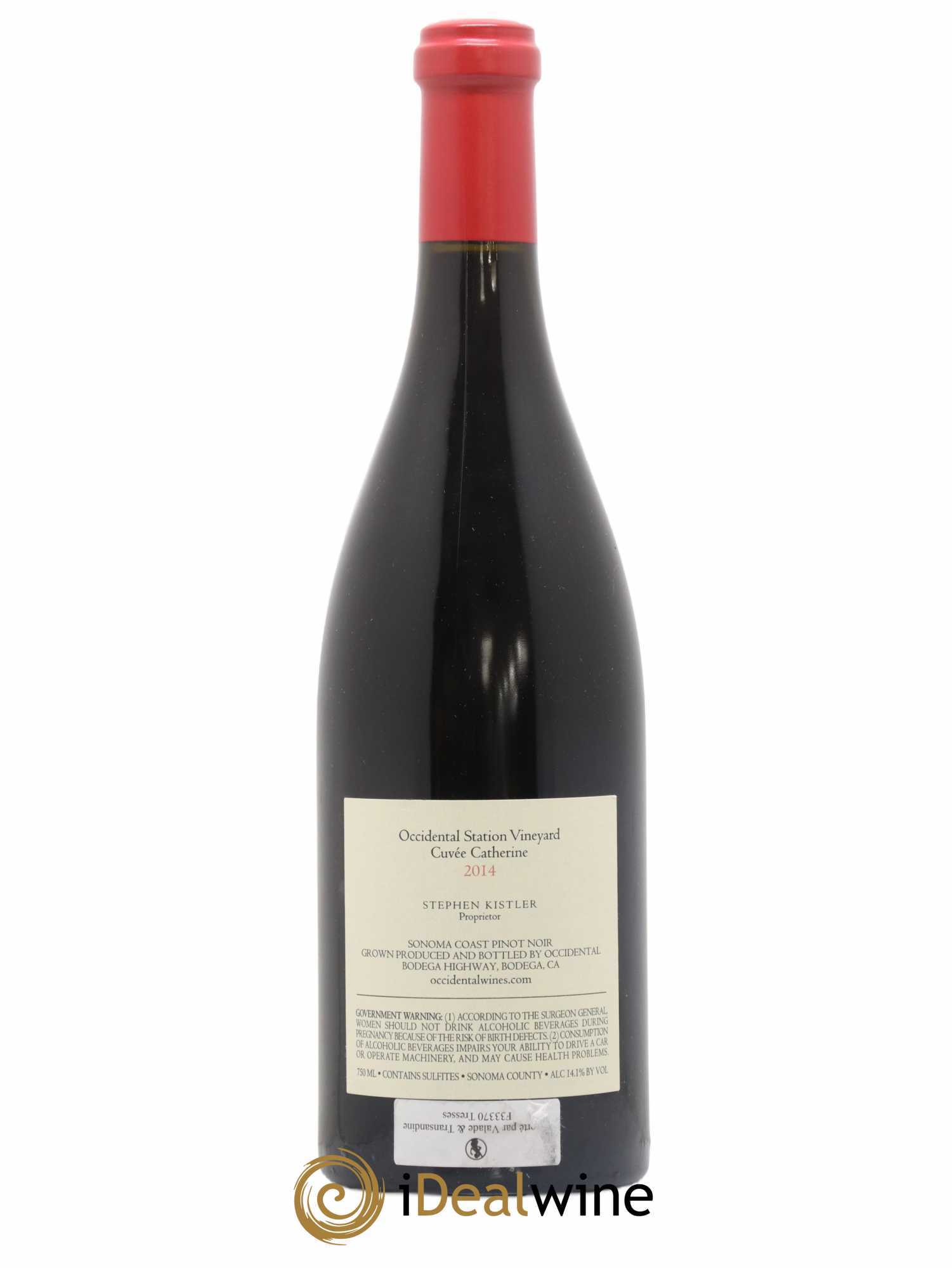 Sonoma Occidental Running Fence Vineyard Cuvée Catherine 2014 - Lot de 1 bouteille - 1