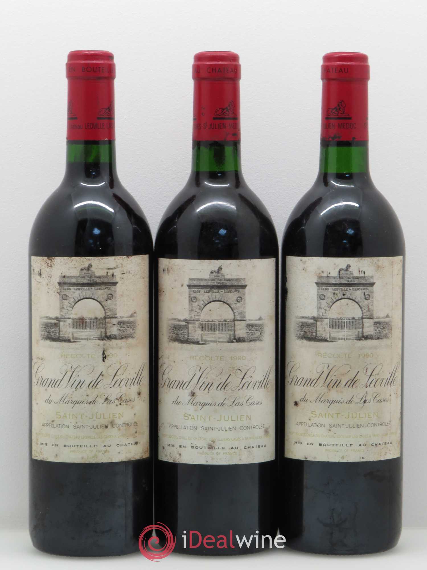 Château Léoville Las Cases 2ème Grand Cru Classé 1990 - Lot de 6 bouteilles - 2