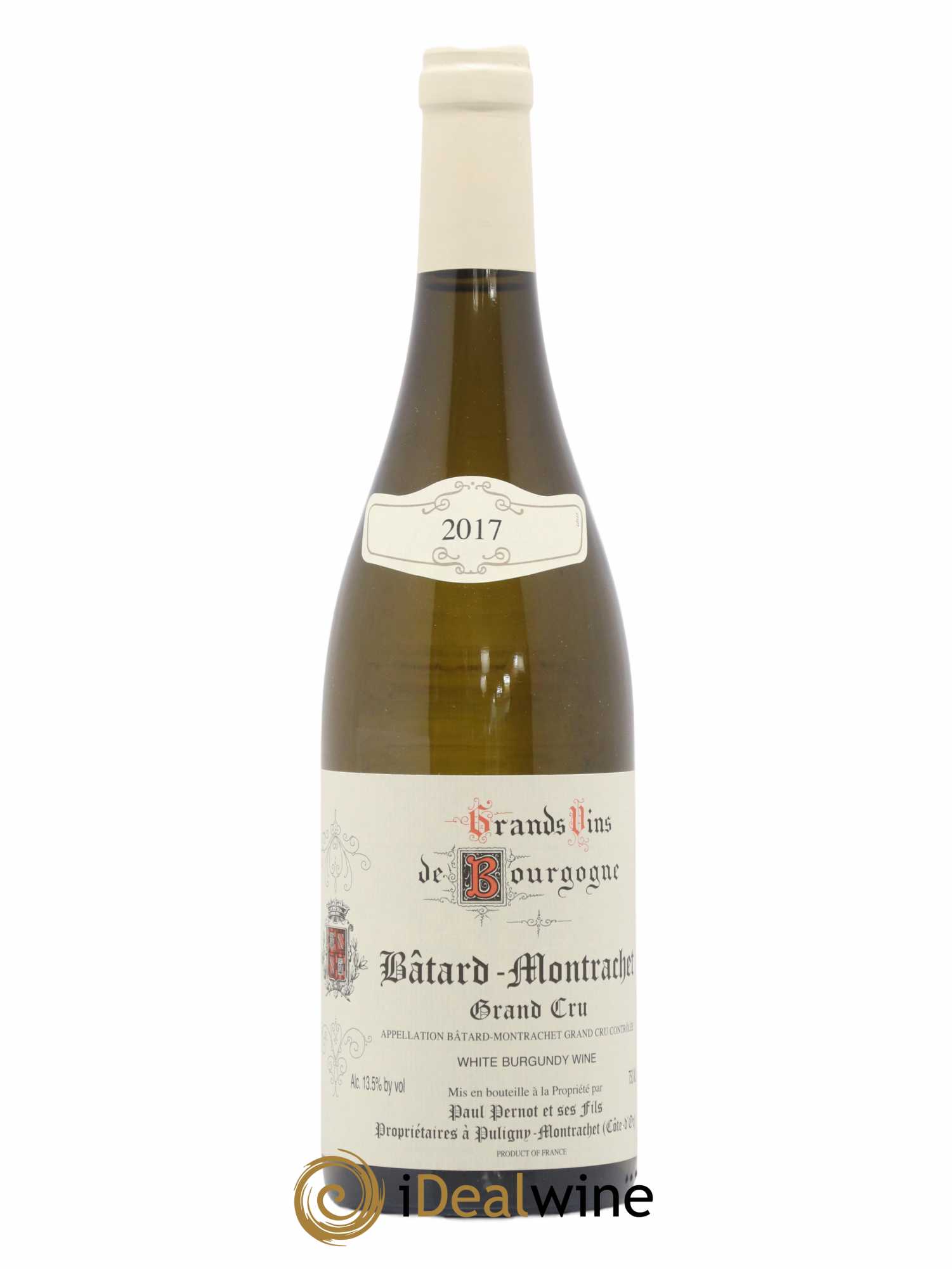 Bâtard-Montrachet Grand Cru Paul Pernot 2017 - Lot de 1 bouteille - 0