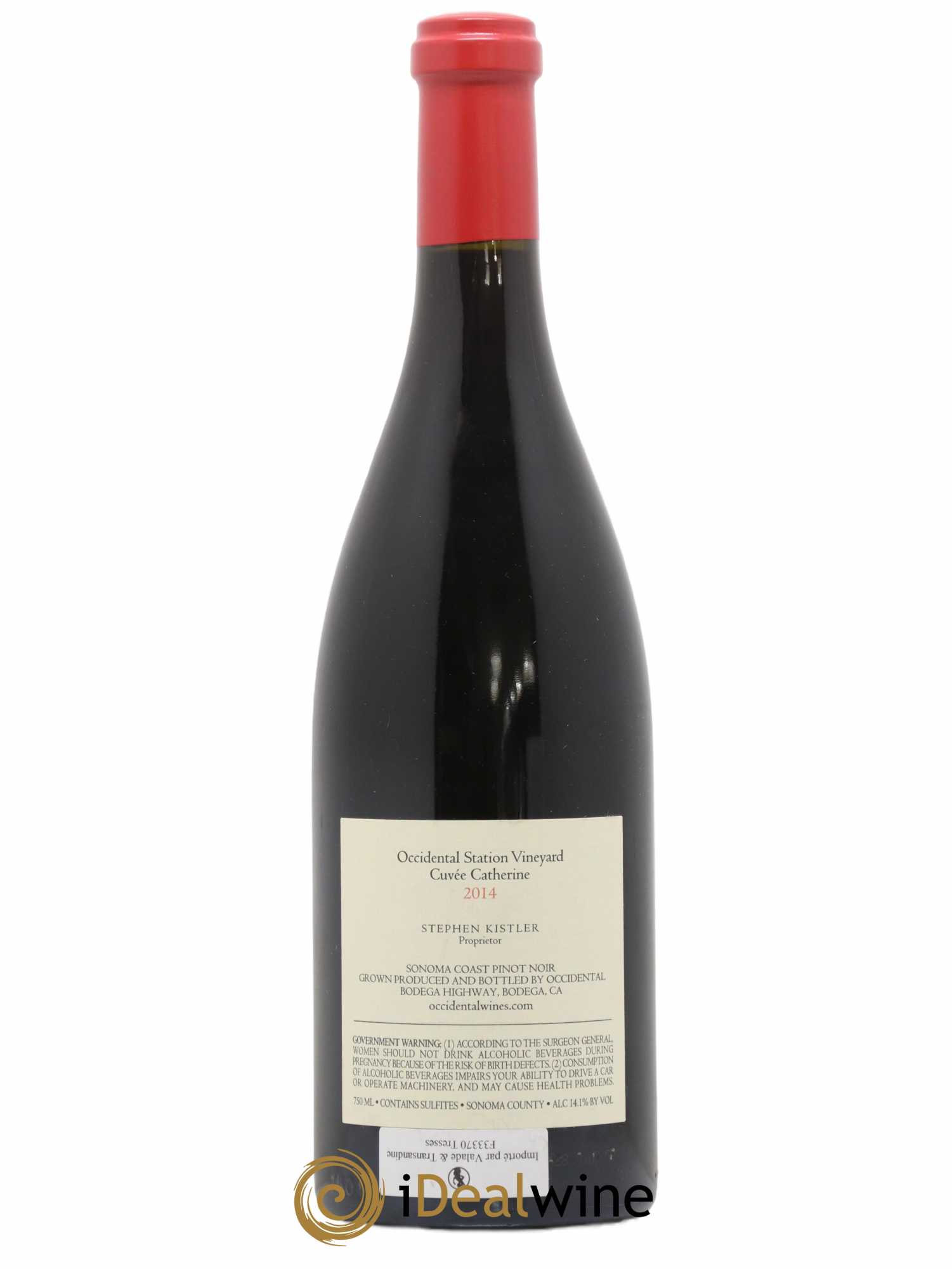 Sonoma Occidental Running Fence Vineyard Cuvée Catherine 2014 - Lot de 1 bouteille - 1