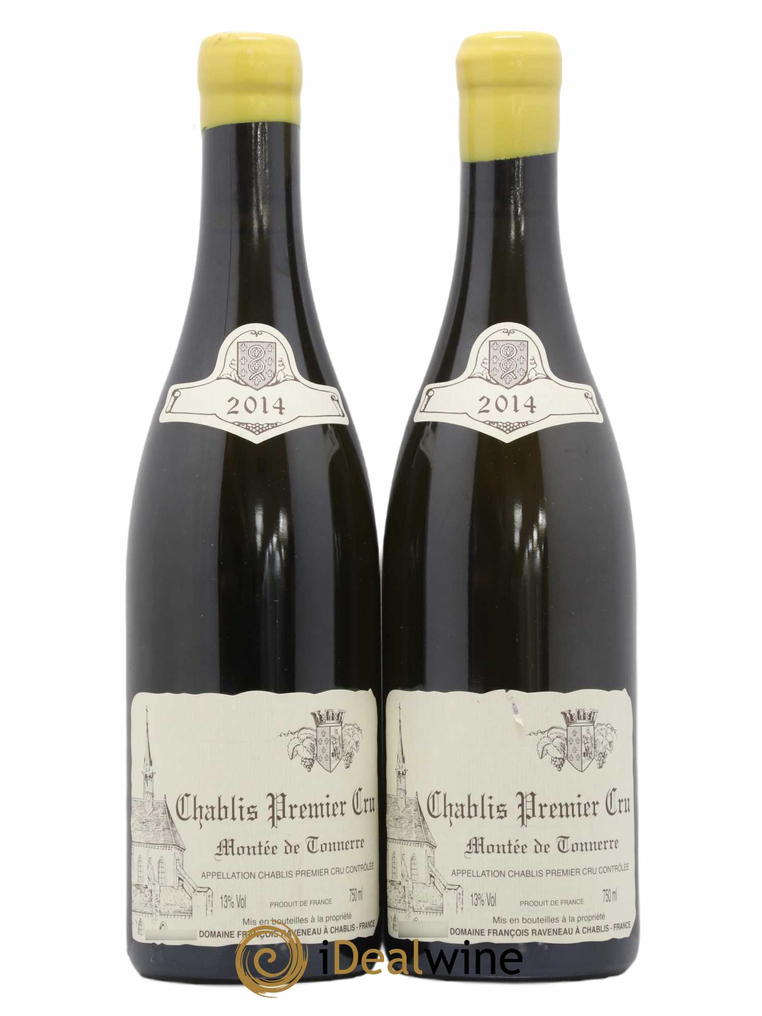 Chablis 1er Cru Montée de Tonnerre Raveneau (Domaine) 2014 - Lot de 2 bouteilles - 0