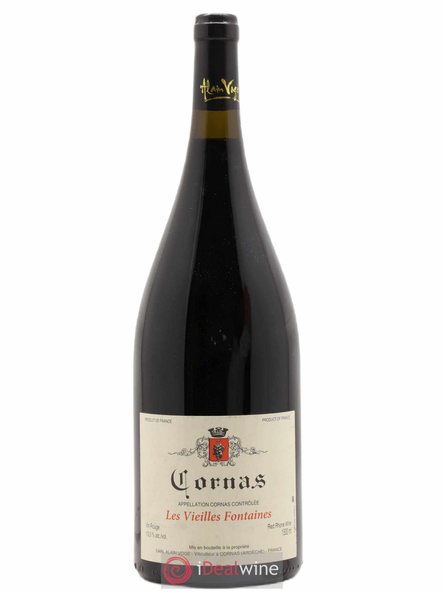 Cornas Les Vieilles Fontaines Alain Voge (Domaine) 2010 - Lot de 1 magnum - 0
