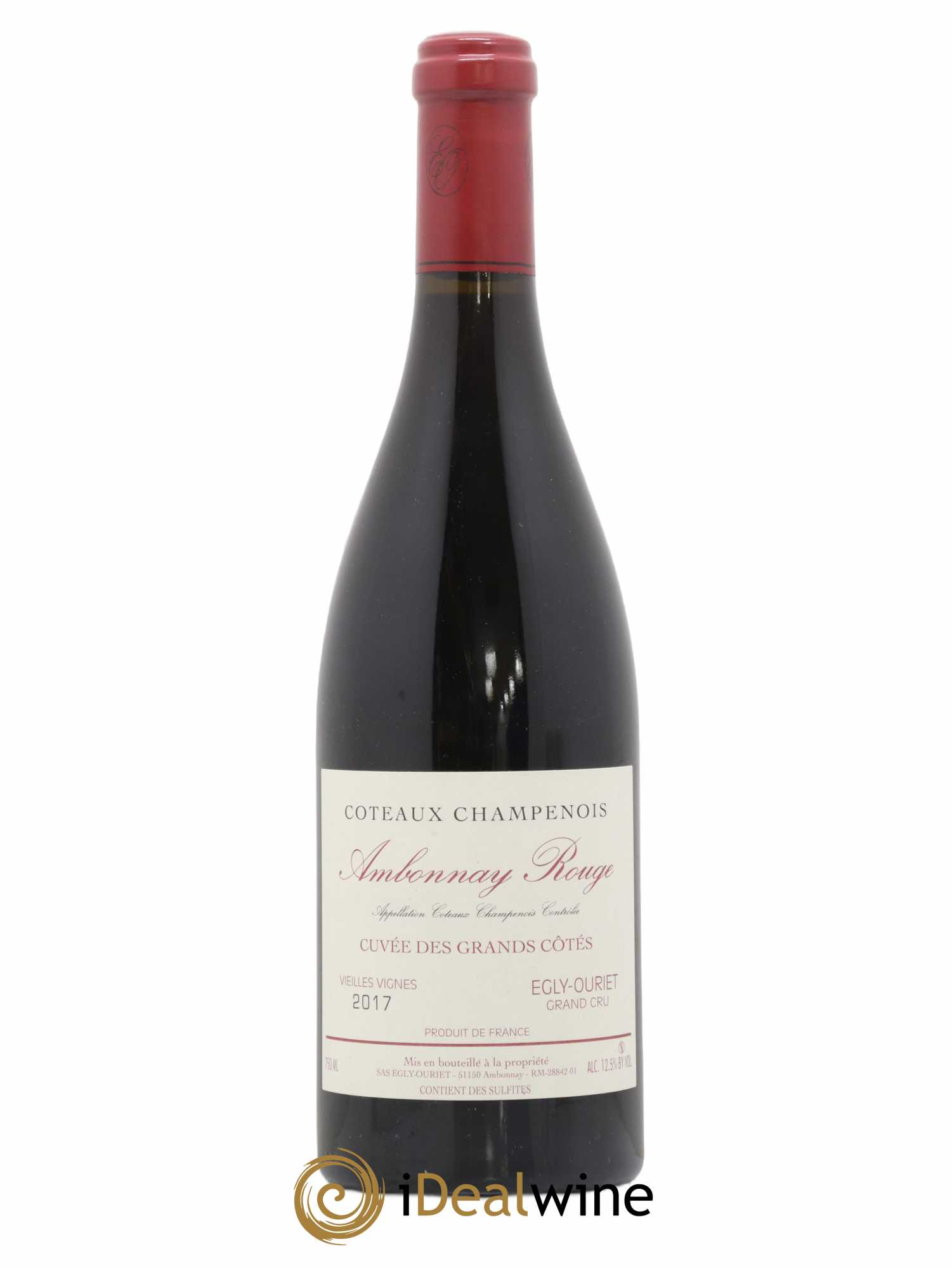 Ambonnay Cuvée des Grands Côtés VV Grand Cru Egly-Ouriet 2017 - Lot de 1 bouteille - 0