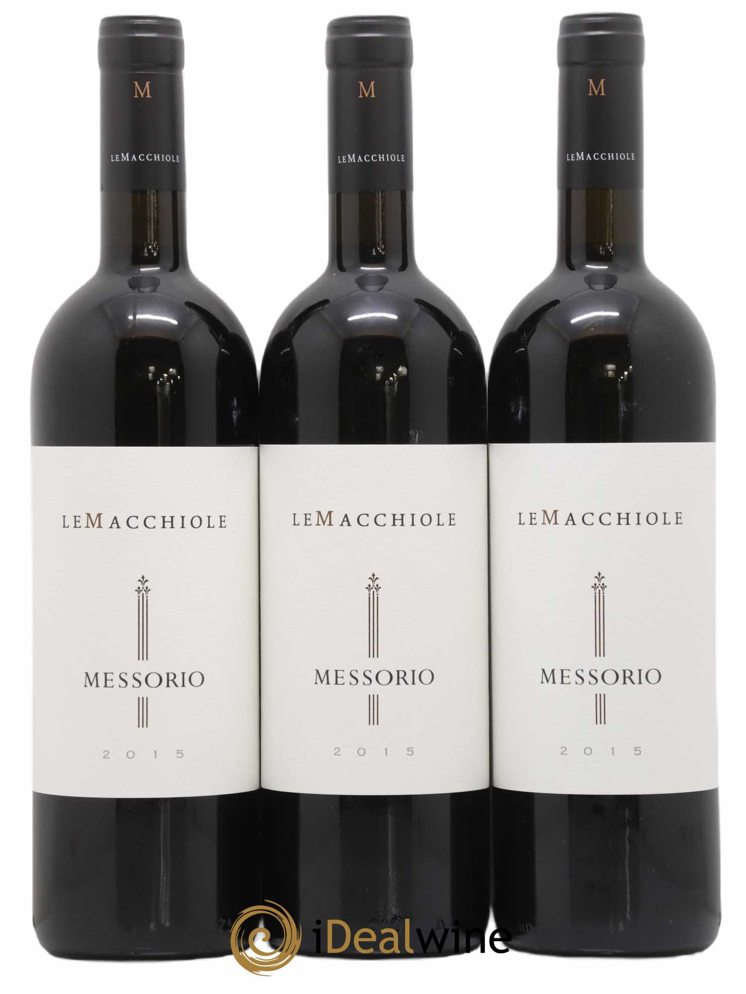 Toscana IGT Le Macchiole Messorio 2015 - Posten von 3 Flaschen - 1