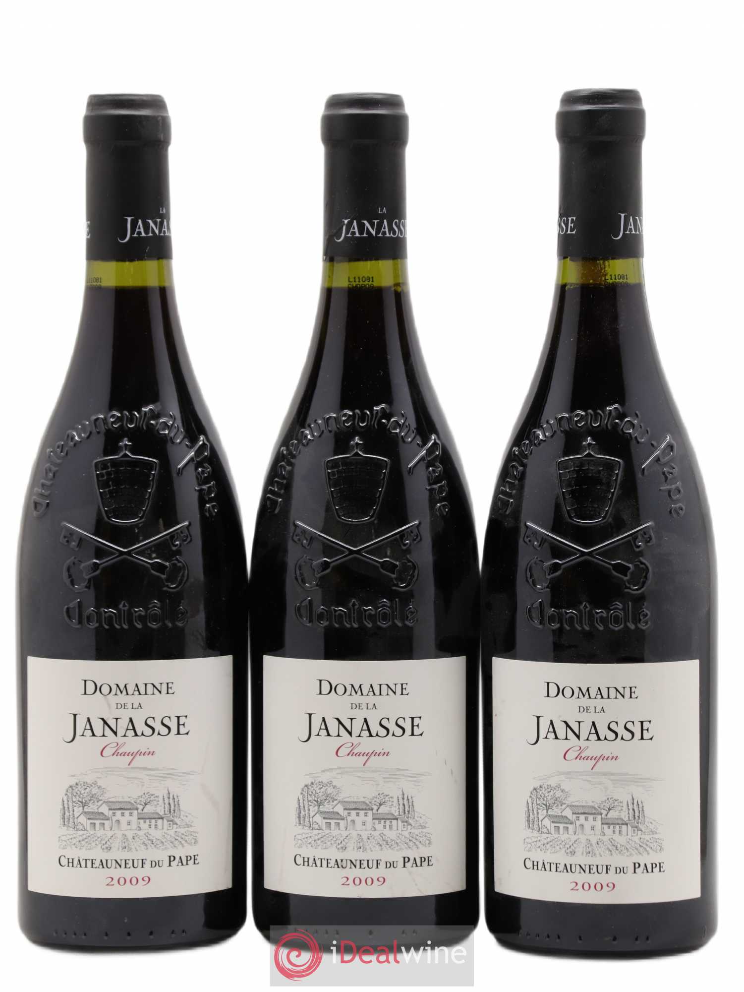 Châteauneuf-du-Pape Cuvée Chaupin La Janasse (Domaine de) 2009 - Lot de 3 bouteilles - 0