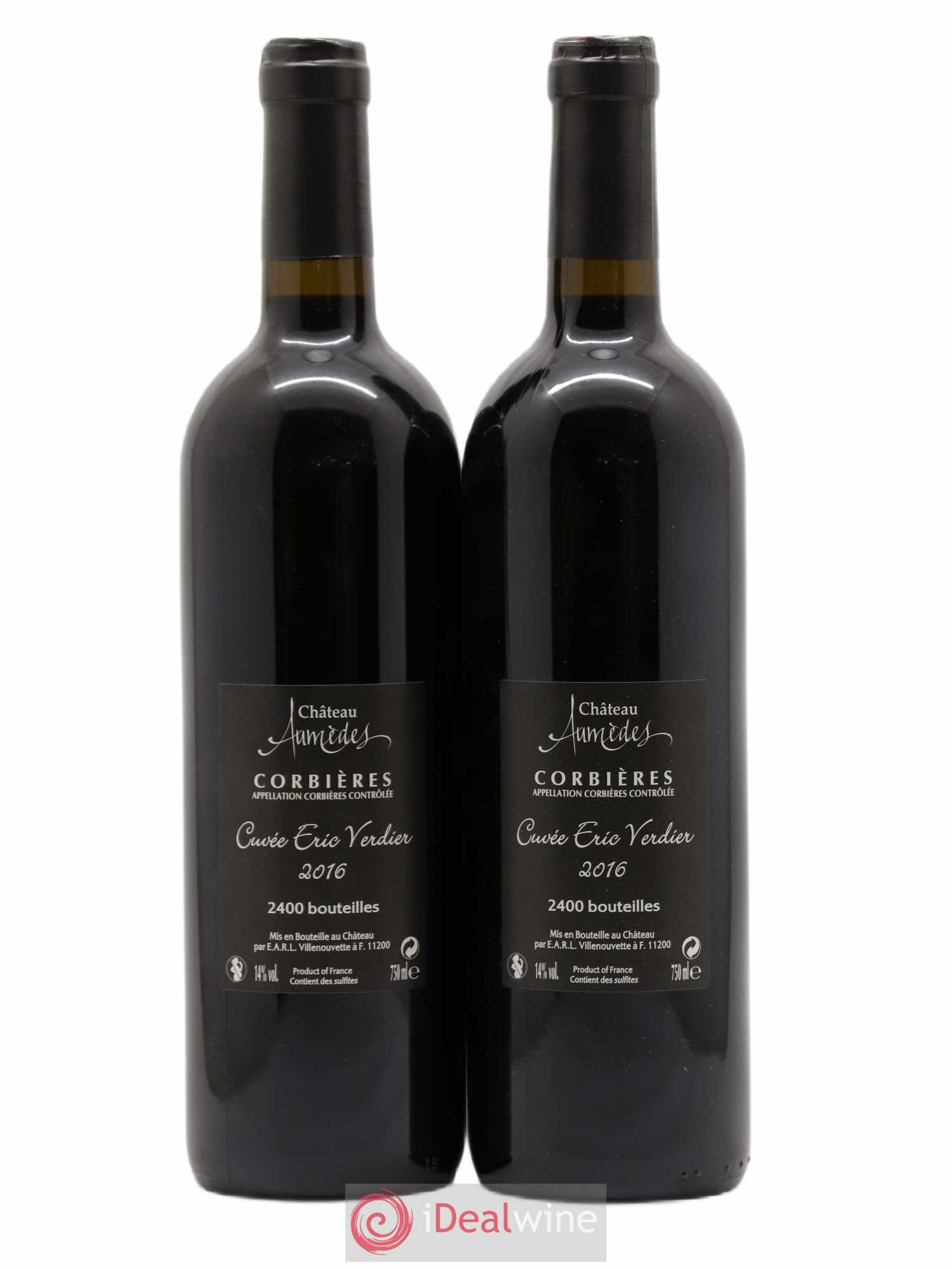Corbières Château Aumedes Tuam Adoramus cuvée Eric Verdier 2016 - Posten von 2 Flaschen - 1