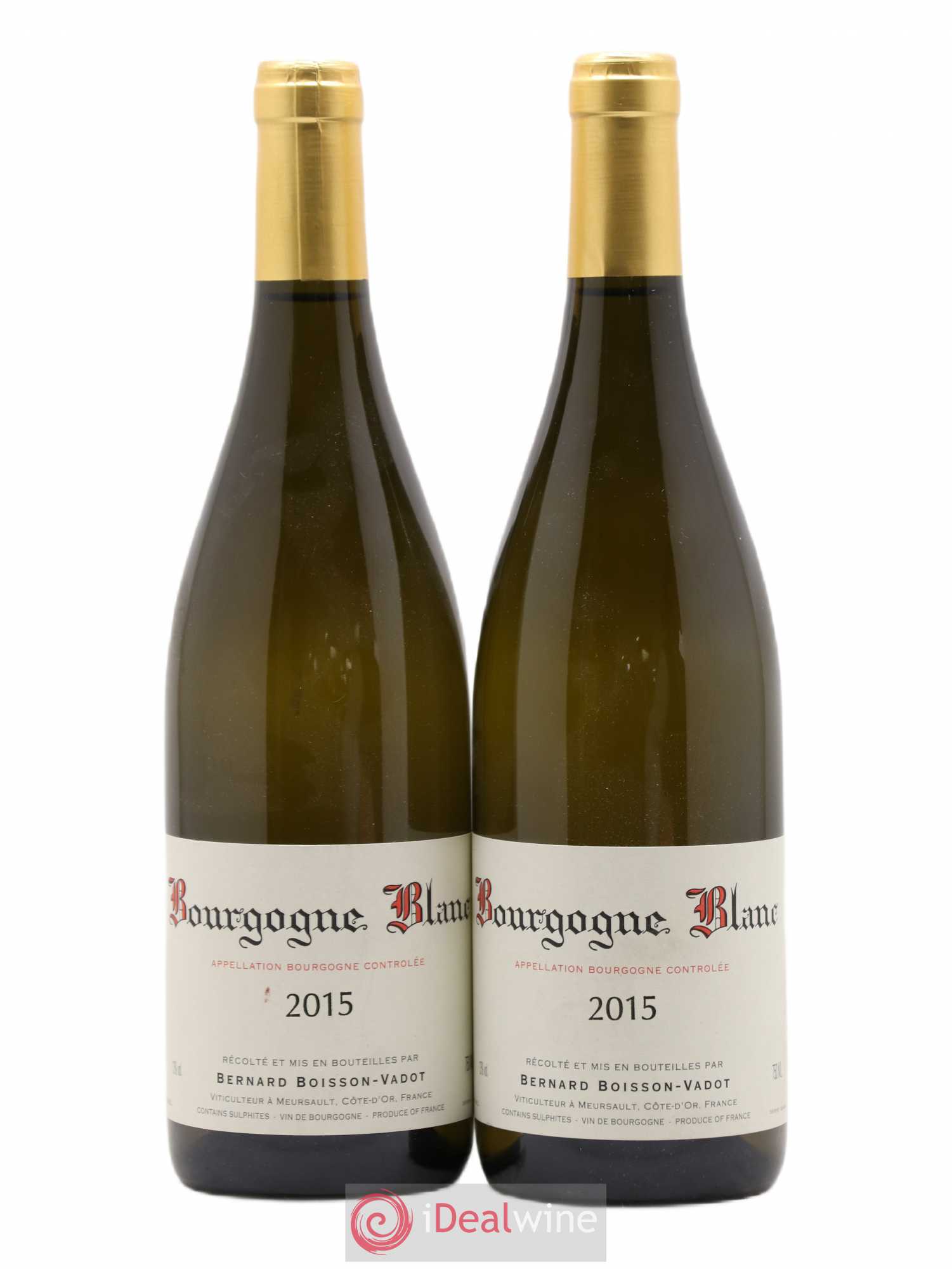 Bourgogne Boisson-Vadot (Domaine) 2015 - Lot de 2 bouteilles - 0
