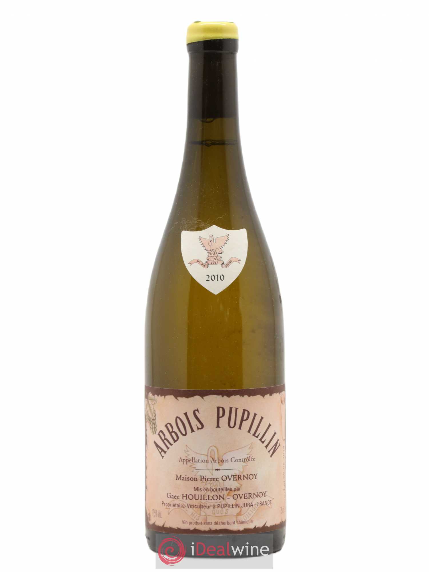Arbois-Pupillin Savagnin élevage prolongé (cire jaune) Overnoy-Houillon (Domaine) 2010 - Lot de 1 bouteille - 0