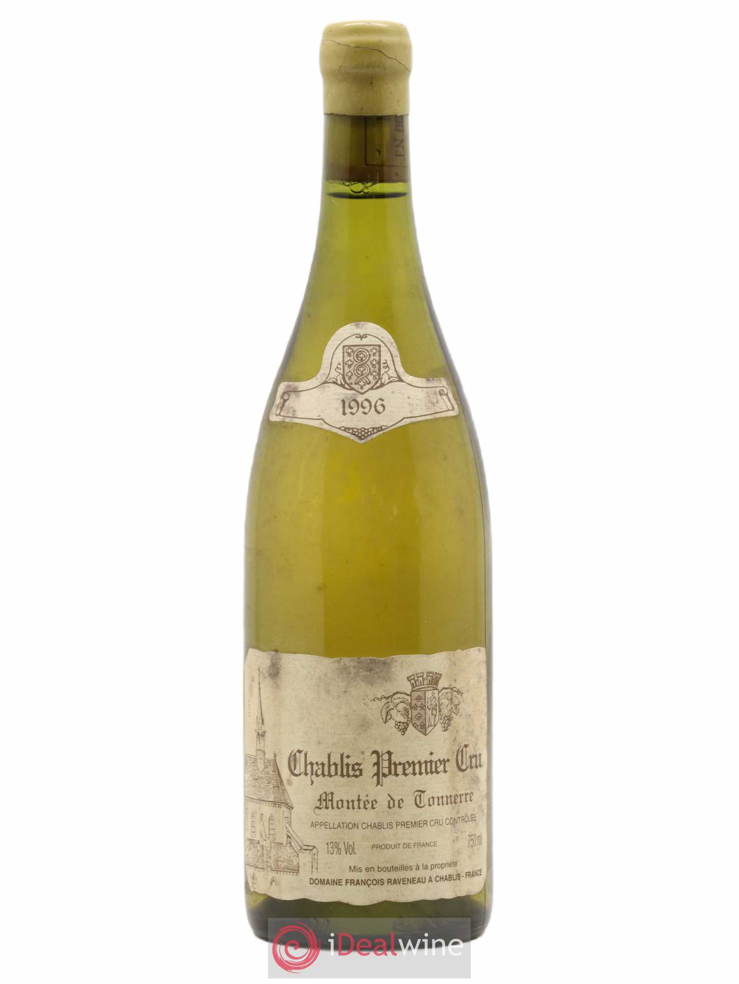 Chablis 1er Cru Montée de Tonnerre Raveneau (Domaine) 1996 - Lot de 1 bouteille - 0