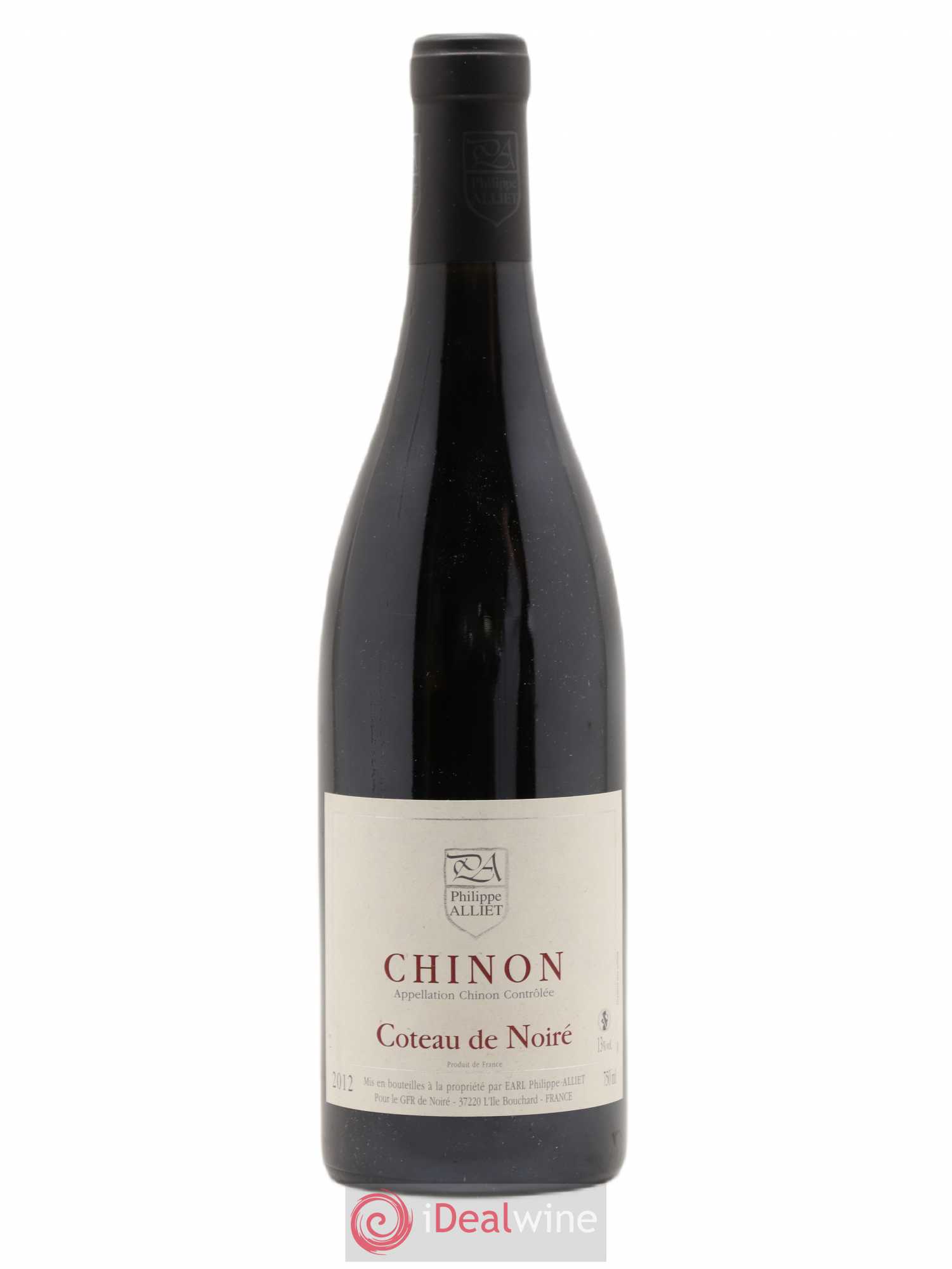 Chinon Coteau de Noiré Philippe Alliet 2012 - Lot de 1 bouteille - 0