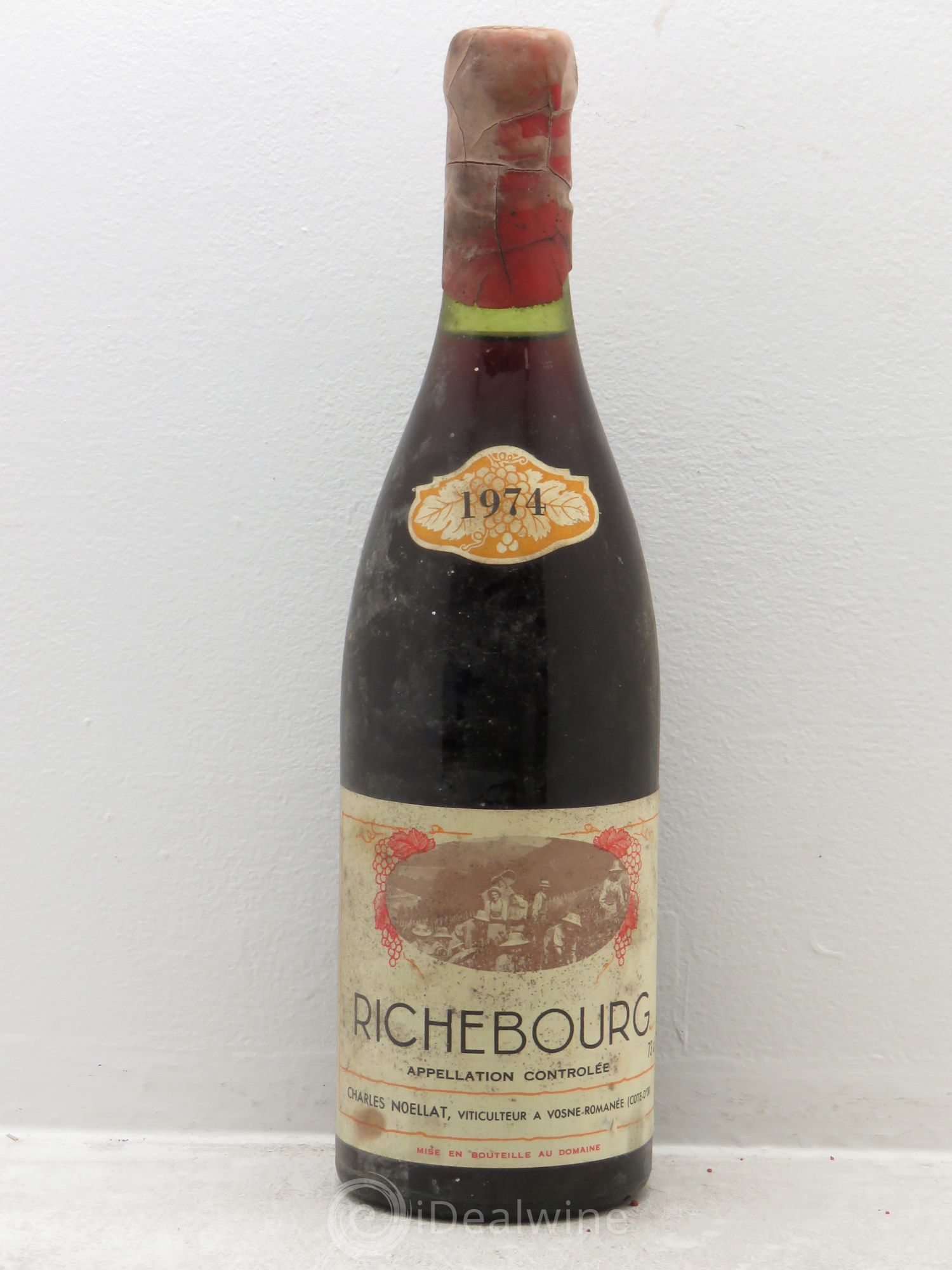 Richebourg Grand Cru Charles Noëllat 1974 - Lot de 1 bouteille - 0