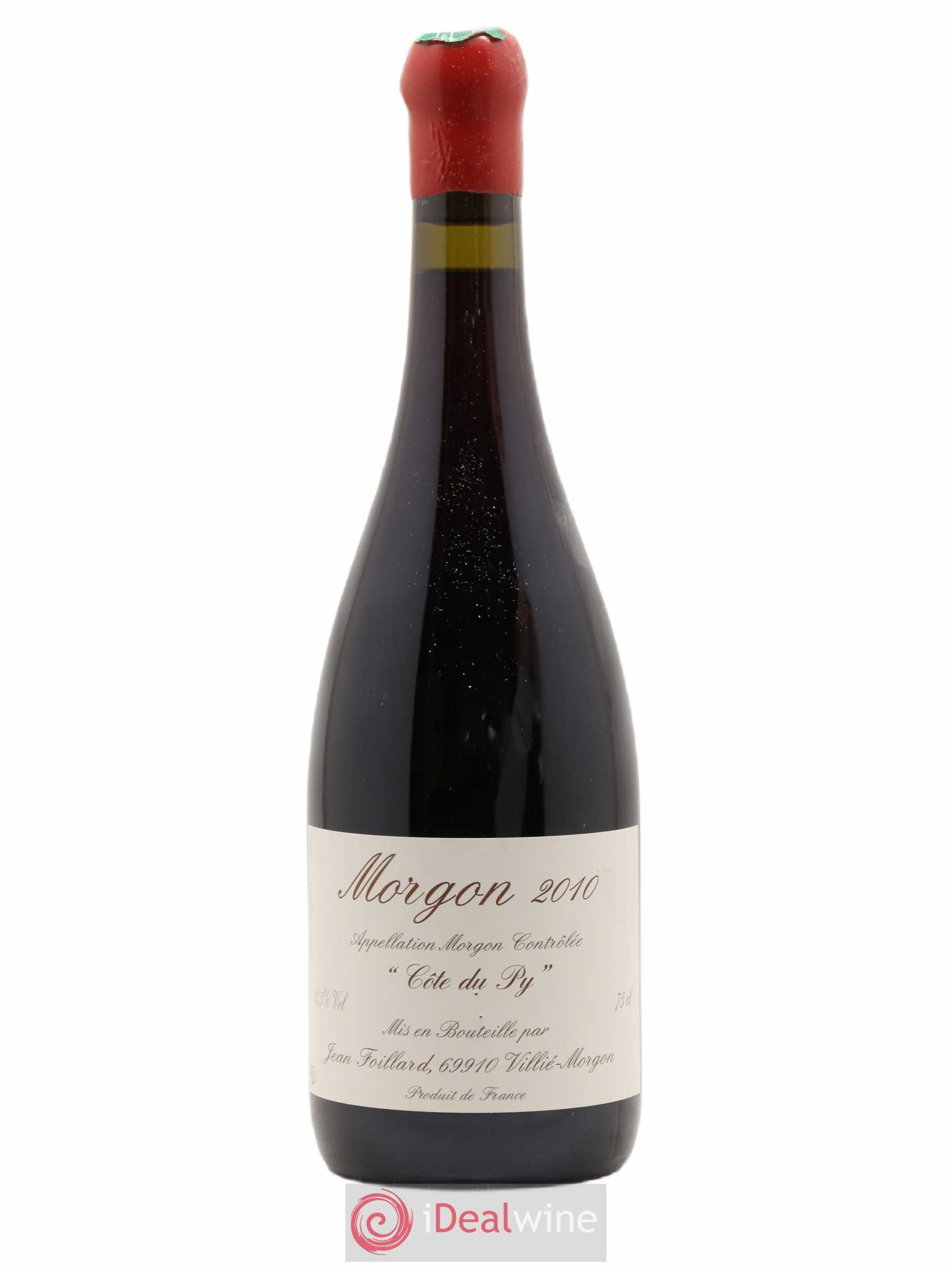 Morgon Côte du Py Jean Foillard 2010 - Lot de 1 bouteille - 0