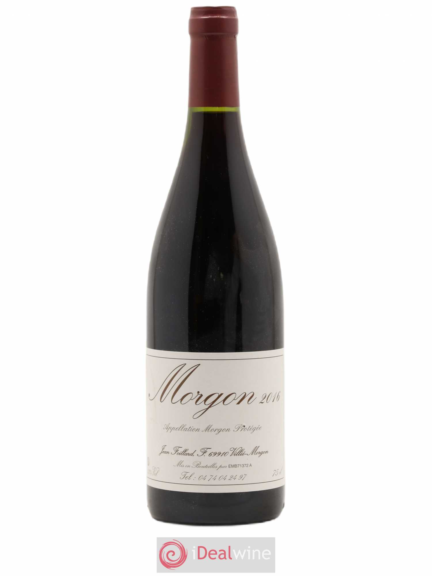 Morgon Jean Foillard 2016 - Lot de 1 bouteille - 0