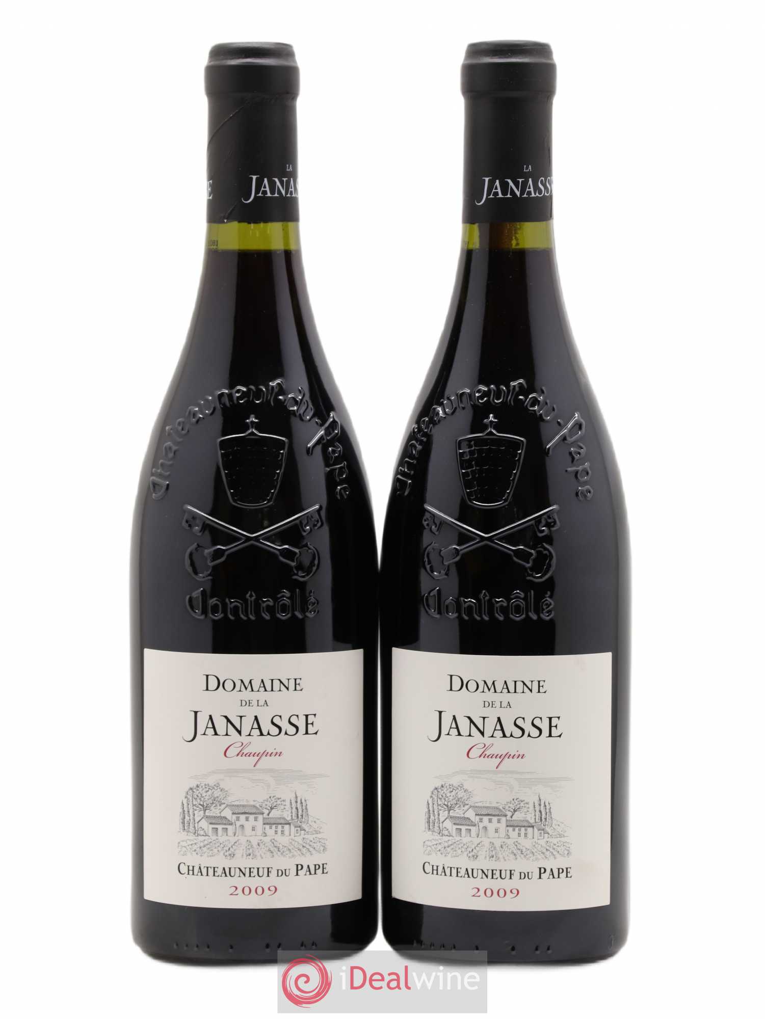 Châteauneuf-du-Pape Cuvée Chaupin La Janasse (Domaine de) 2009 - Lot de 2 bouteilles - 0