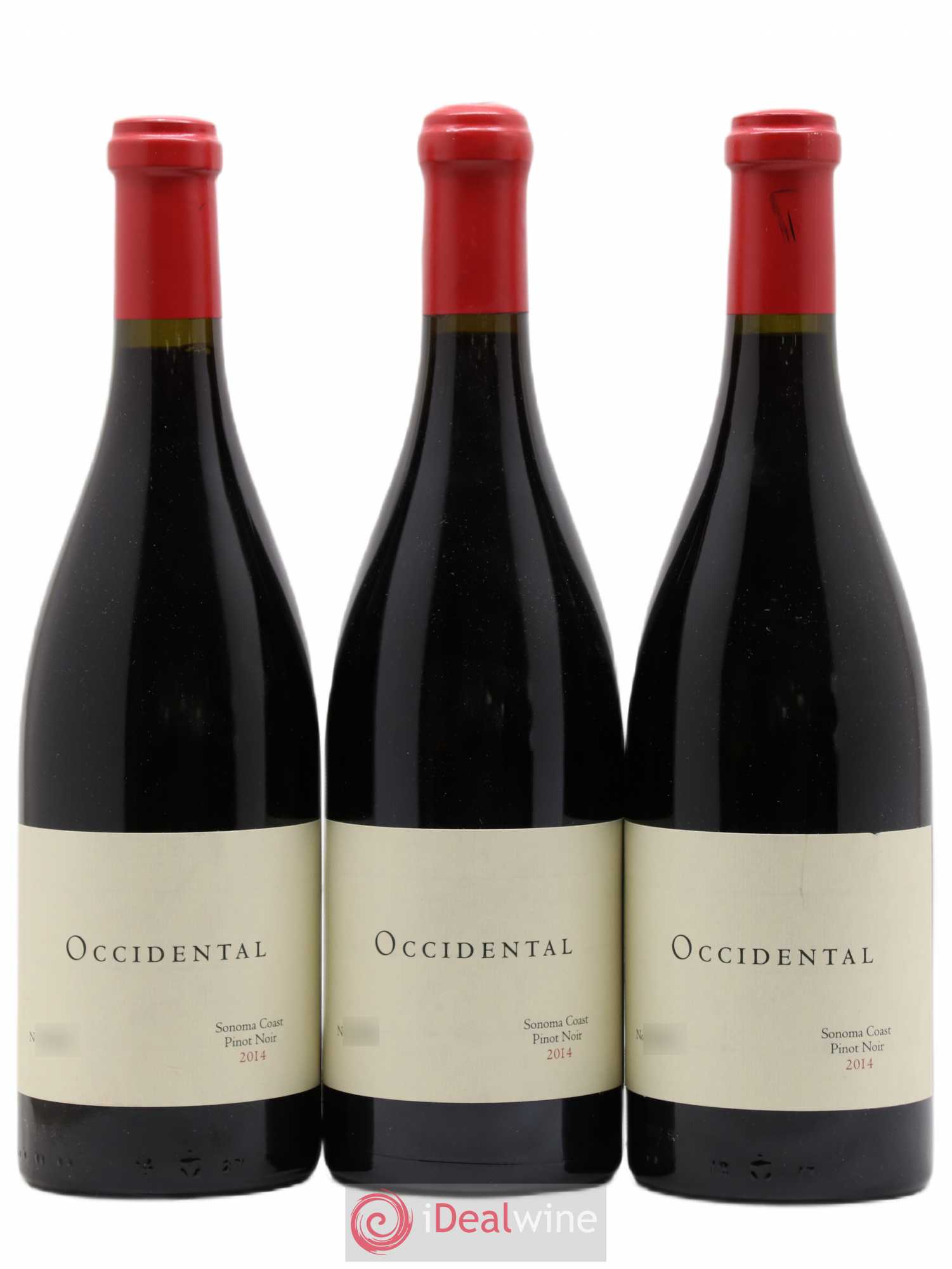 USA Sonoma Coast Pinot noir Occidental 2014 - Posten von 3 Flaschen - 0