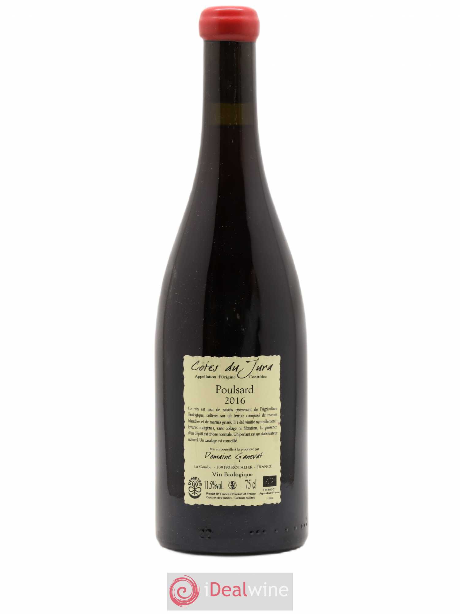 Côtes du Jura Cuvée de l'Enfant Terrible Jean-François Ganevat (Domaine) 2016 - Posten von 1 Flasche - 1