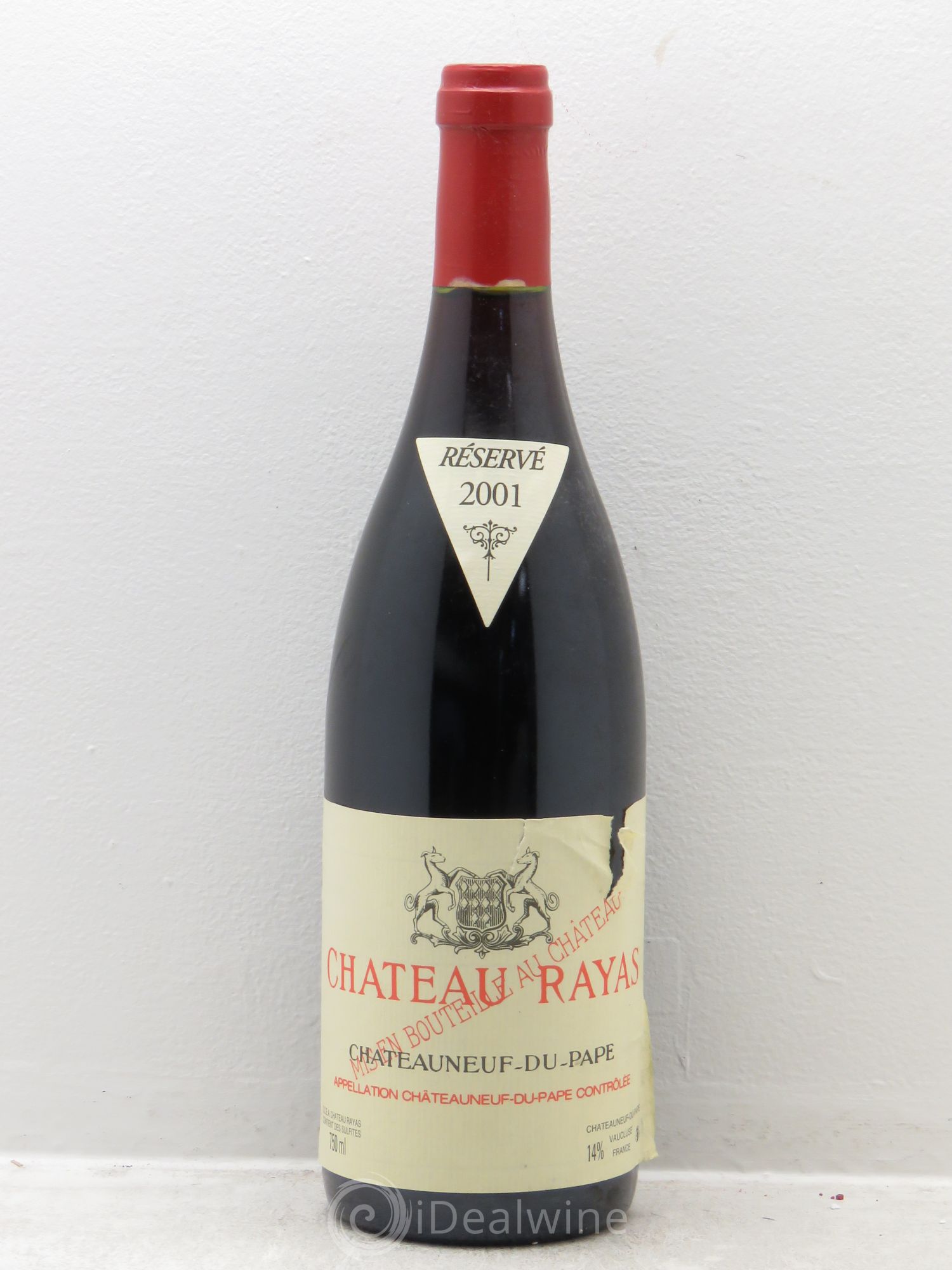 Châteauneuf-du-Pape Château Rayas Emmanuel Reynaud 2001 - Lot de 1 bouteille - 0