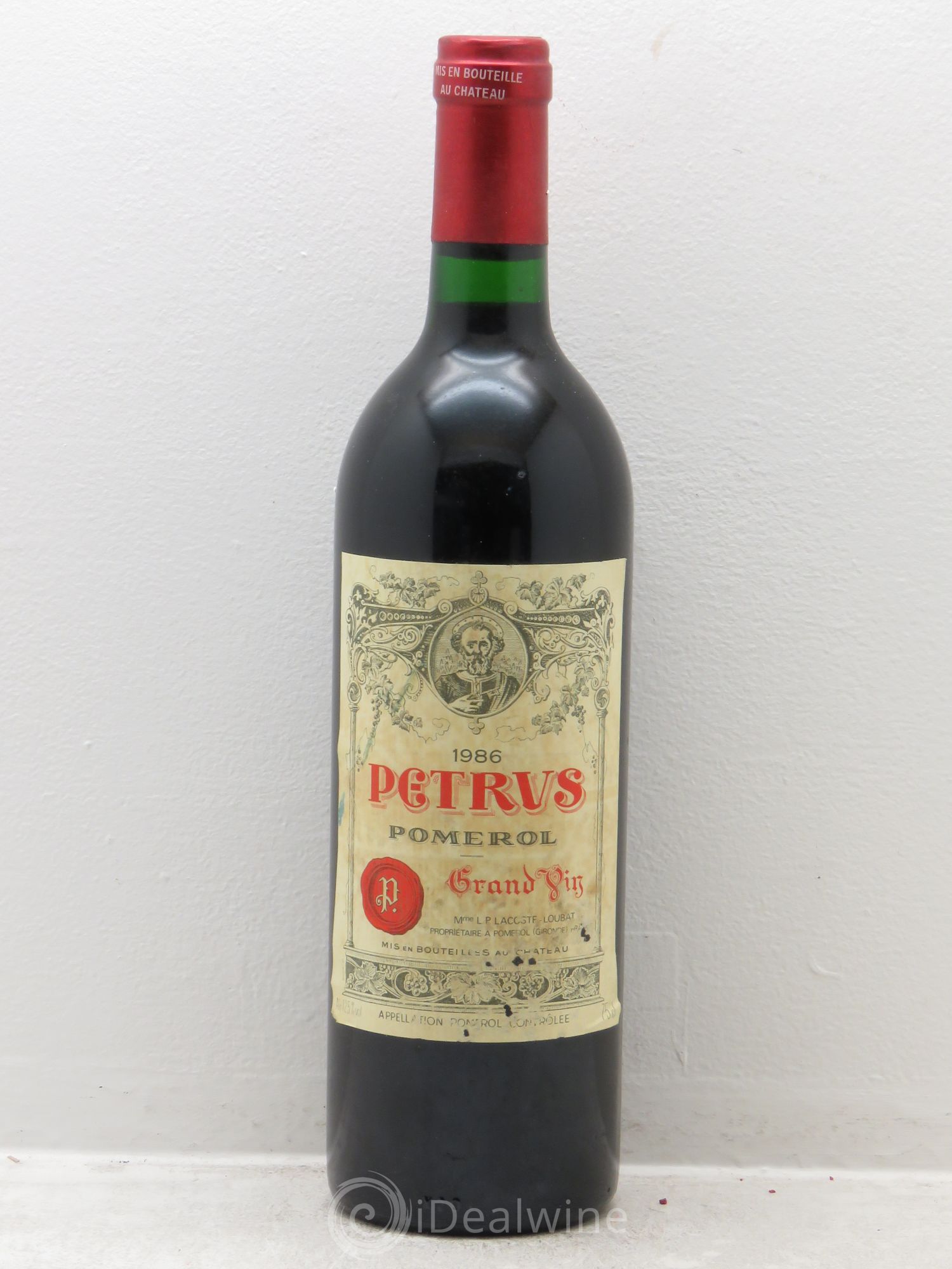Petrus 1986 - Lot de 1 bouteille - 0
