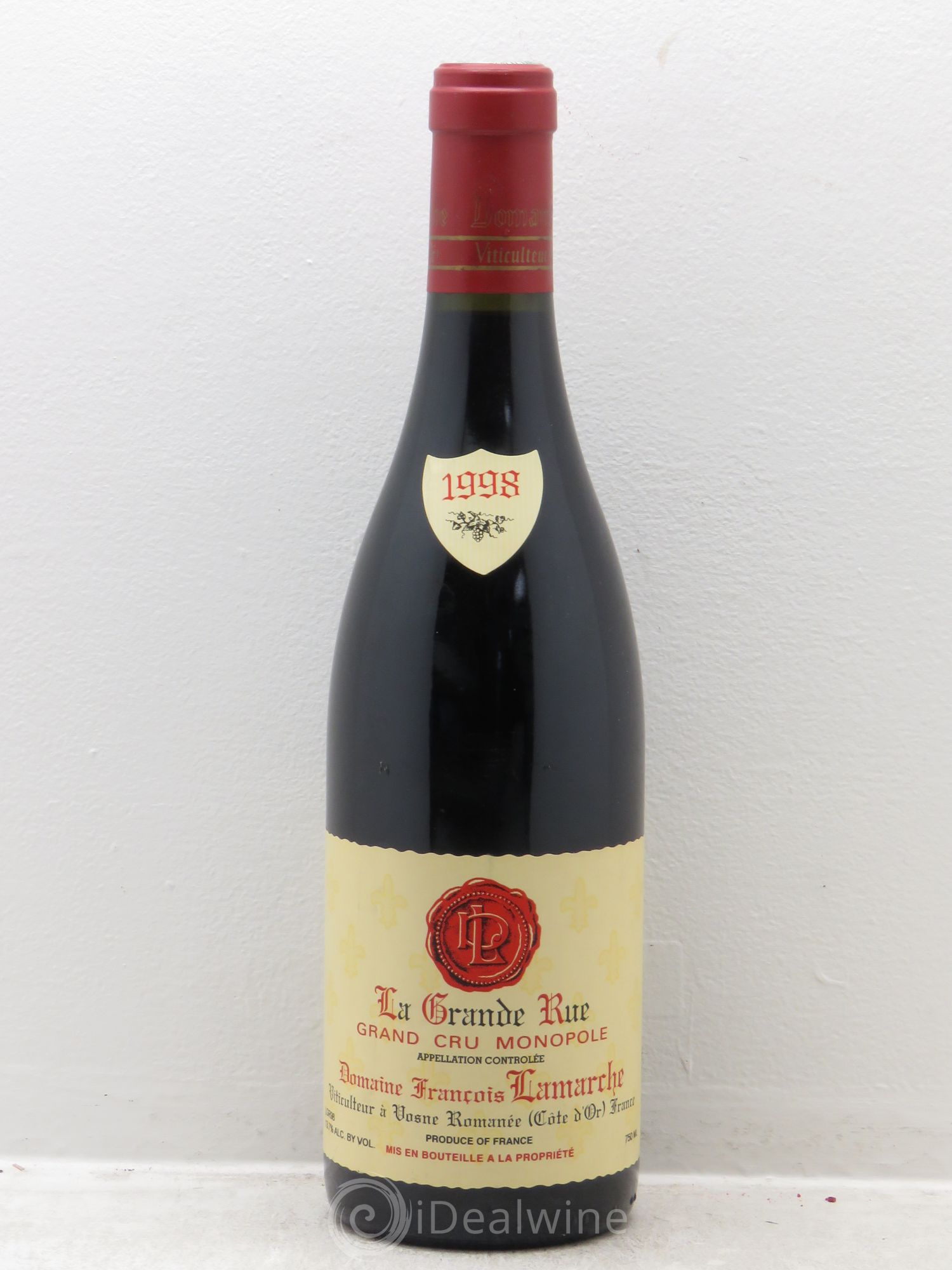 La Grande Rue Grand Cru Lamarche (Domaine) monopole 1998 - Lot de 1 bouteille - 0
