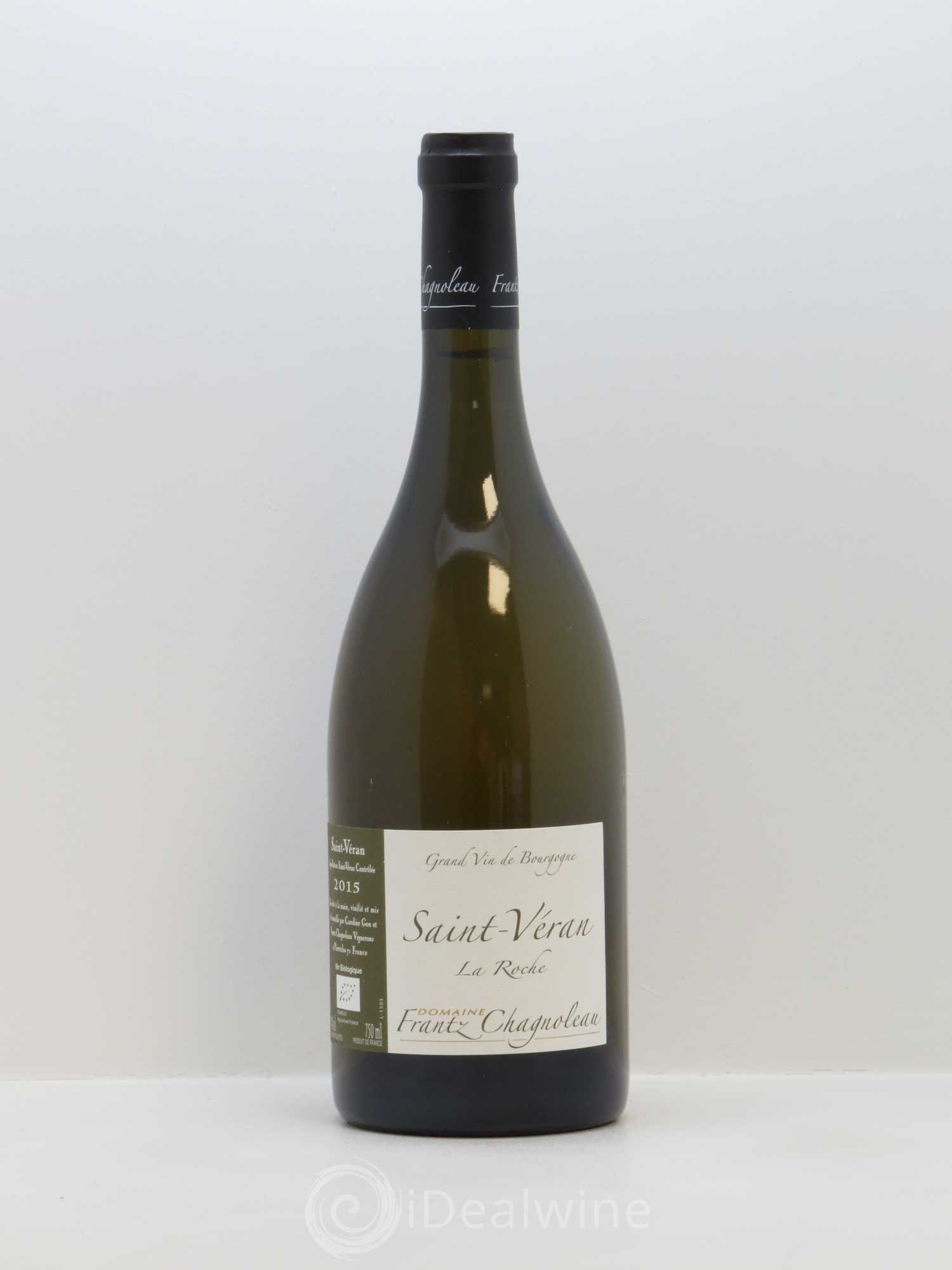 Saint-Véran La Roche Frantz Chagnoleau (Domaine) 2015 - Lot de 1 bouteille - 0