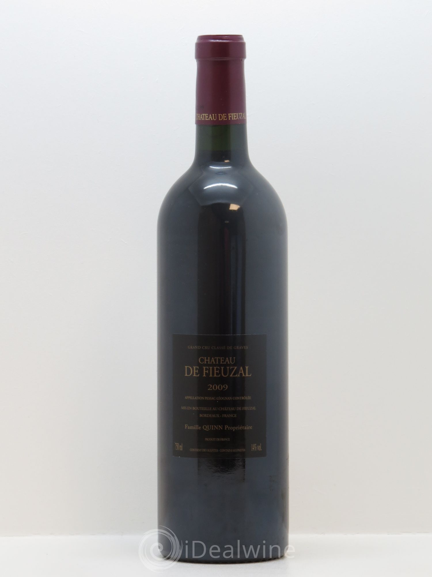 Château de Fieuzal Cru Classé de Graves 2009 - Lot de 1 bouteille - 1