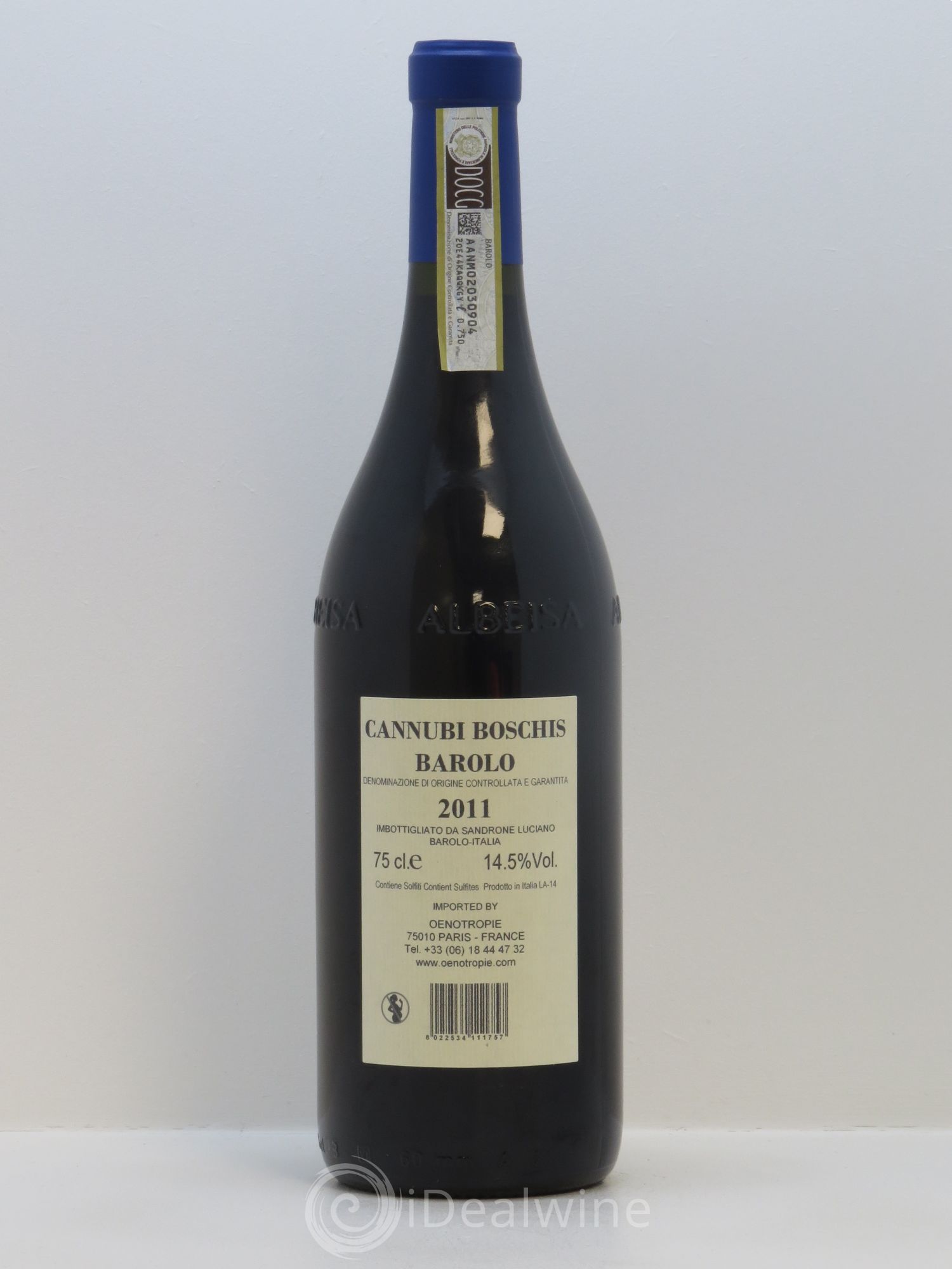 Barolo DOCG Aleste (anciennement Cannubi Boschis) Luciano Sandrone 2011 - Lot de 1 bouteille - 1