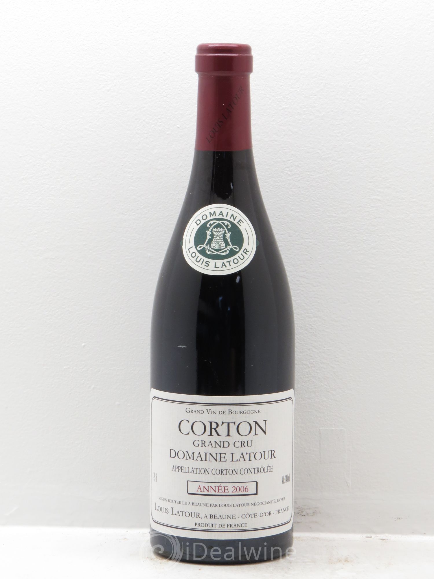 Corton Grand Cru Louis Latour 2006 - Lot de 1 bouteille - 0