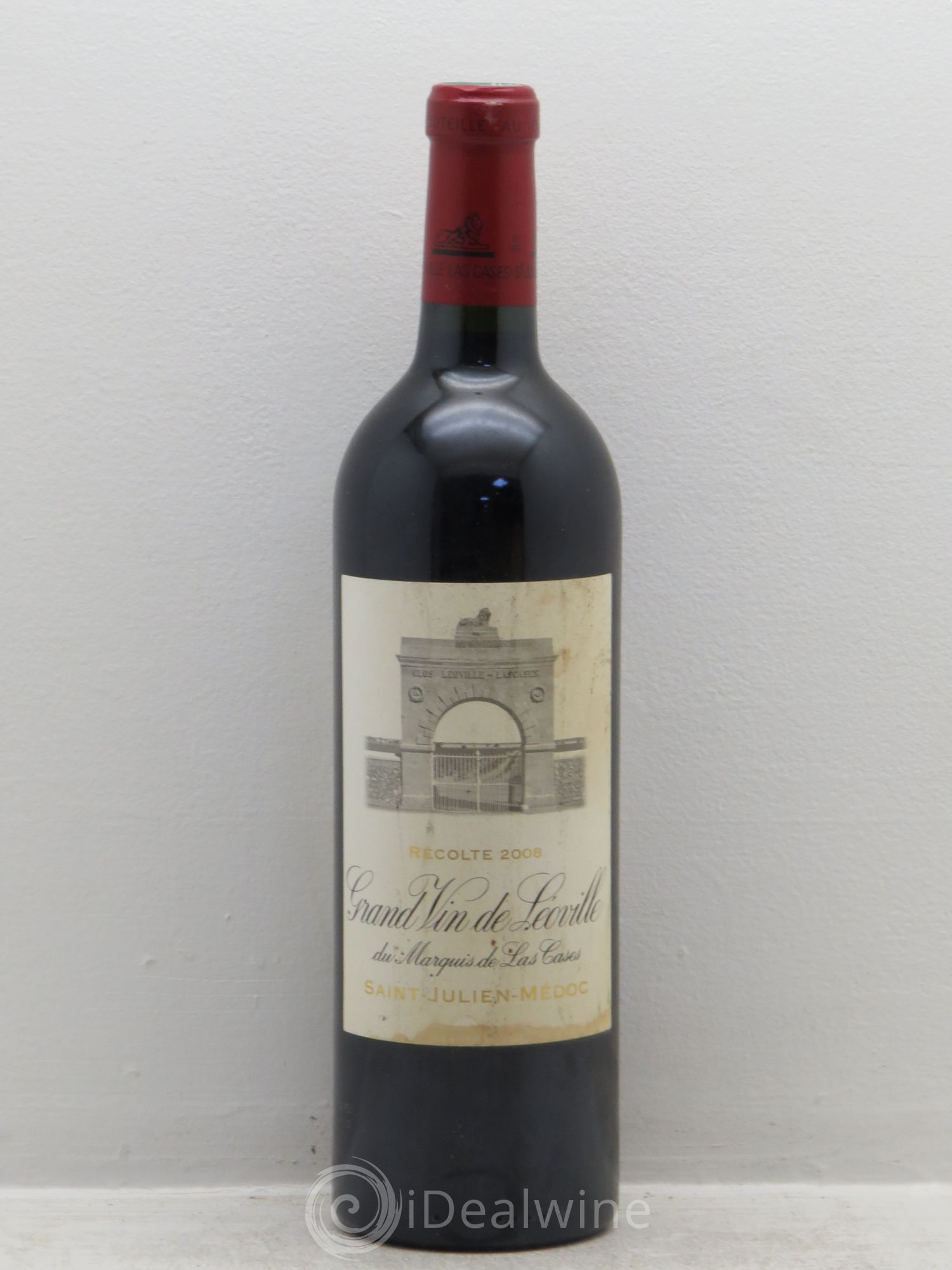 Château Léoville Las Cases 2ème Grand Cru Classé 2008 - Lot de 6 bouteilles - 0